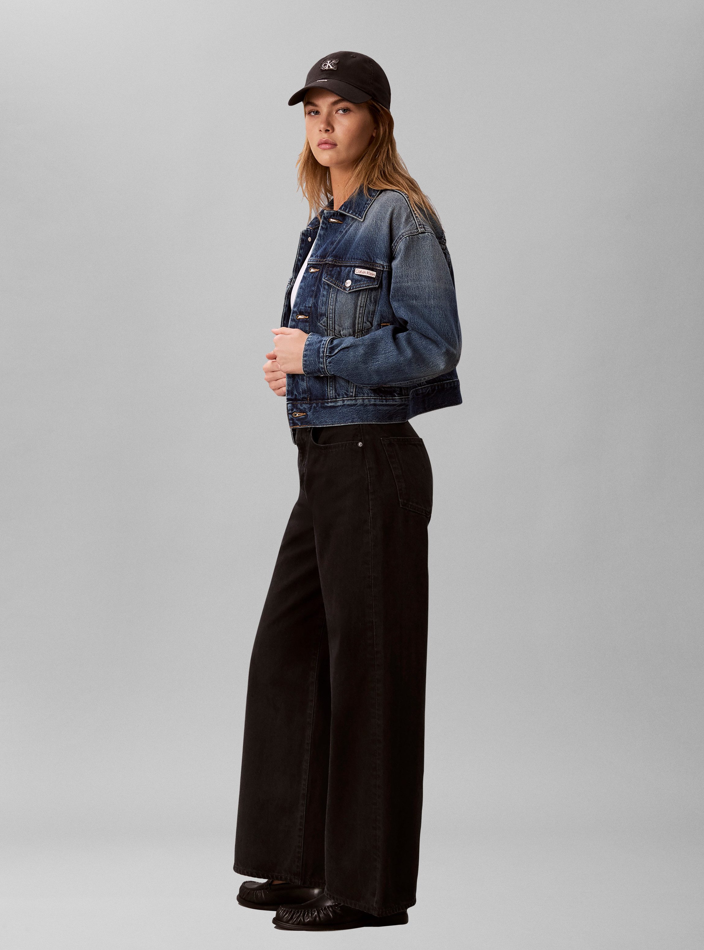 Calvin Klein Jeans Weite Jeans THE WIDE LEG Regular fit mit ausgestelltem Bein – Bild 4 von 5