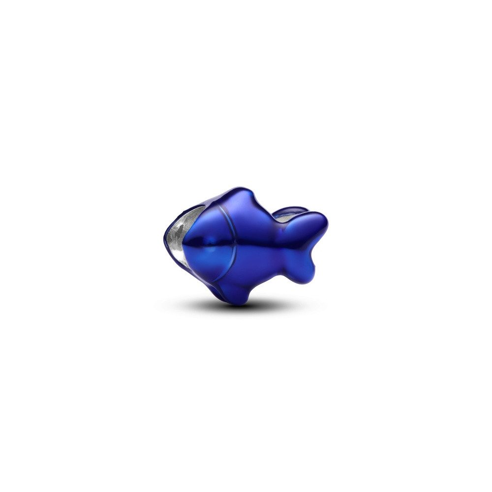 Pandora Charm-Einhänger Pandora Moments Blauer Fisch Mini Charm 794899C01 (1-tlg)