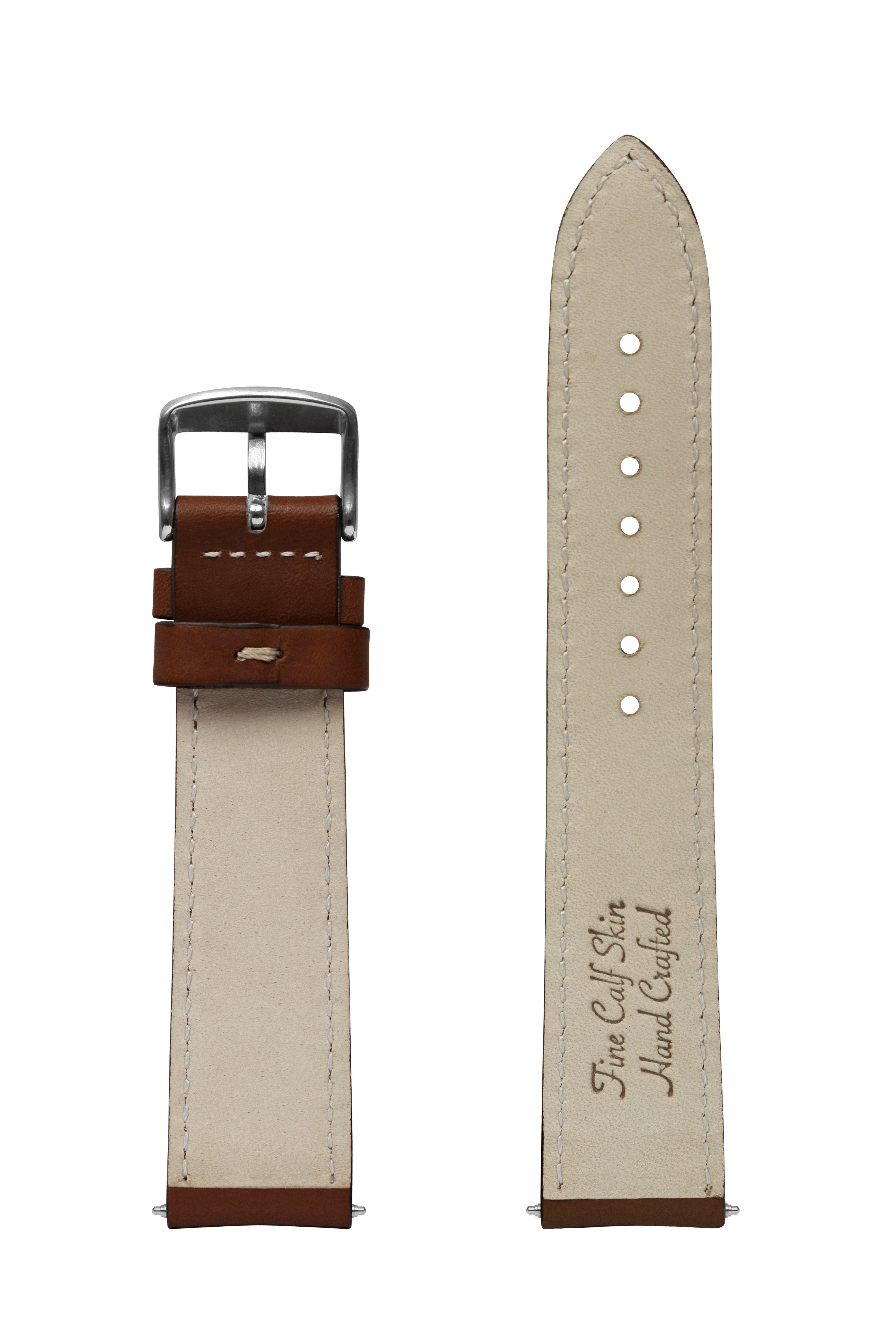 ZEPPELIN Uhrenarmband ZEPPELIN Uhrenarmband Leder schwarz mit Logo auf der Schließe 20mm