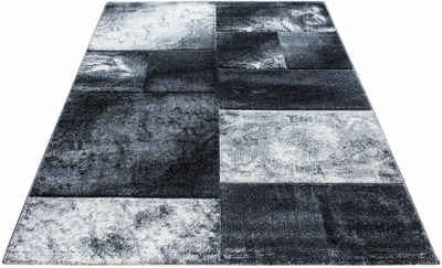 Teppich Hawaii 1710, Ayyildiz Teppiche, rechteckig, Höhe: 13 mm, handgearbeiteter robuster moderner Konturenschnitt
