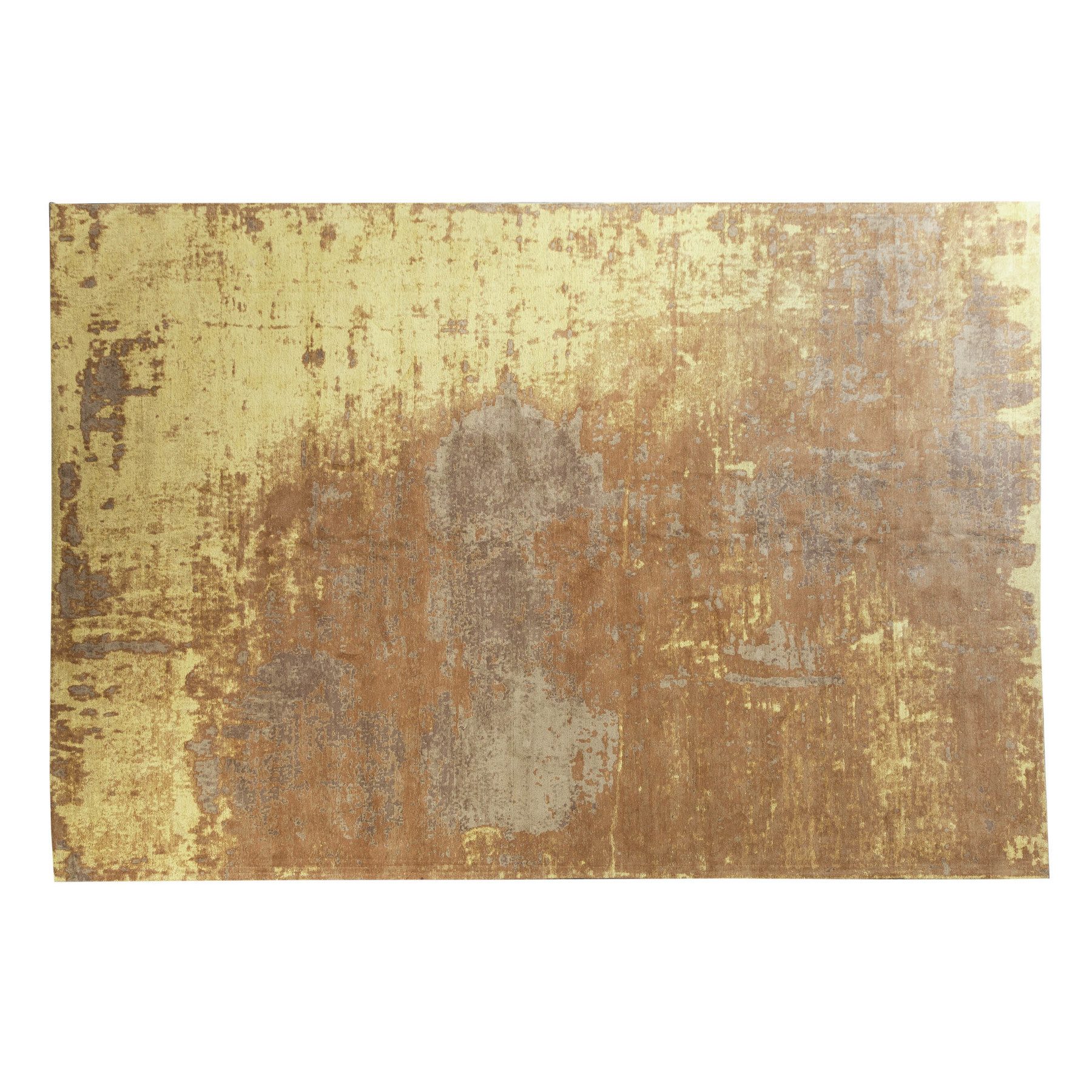 riess-ambiente Teppich MODERN ART XXL 350x240cm rostbraun, rechteckig, Höhe günstig online kaufen