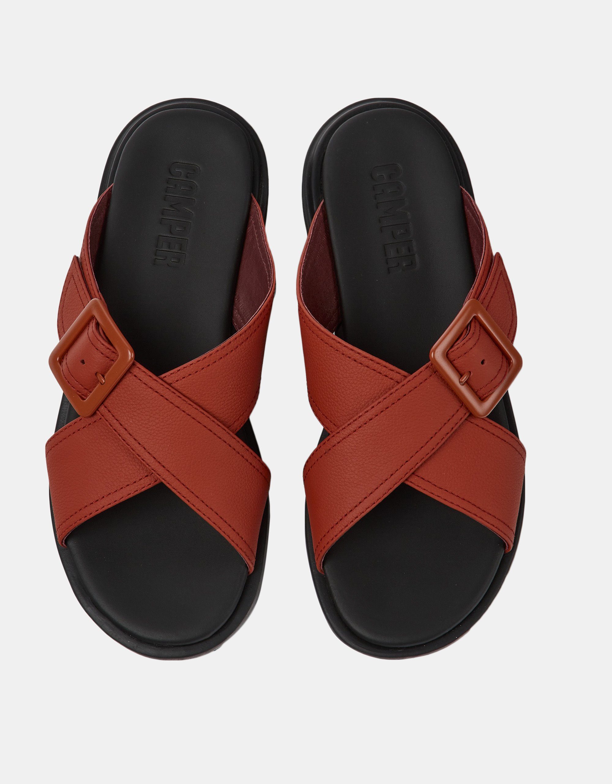 Mittelrot Sandalette EDY Camper