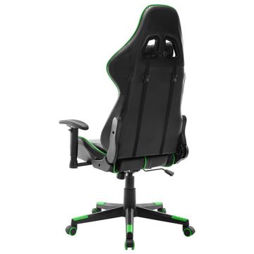 furnicato Gaming-Stuhl Schwarz und Grün Kunstleder (1 St)