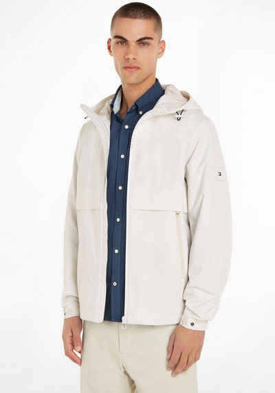 Tommy Hilfiger Windbreaker TH PROTECT SAIL HOODED JACKET mit vielen Details in den Tommy Hilfiger Markenfarben