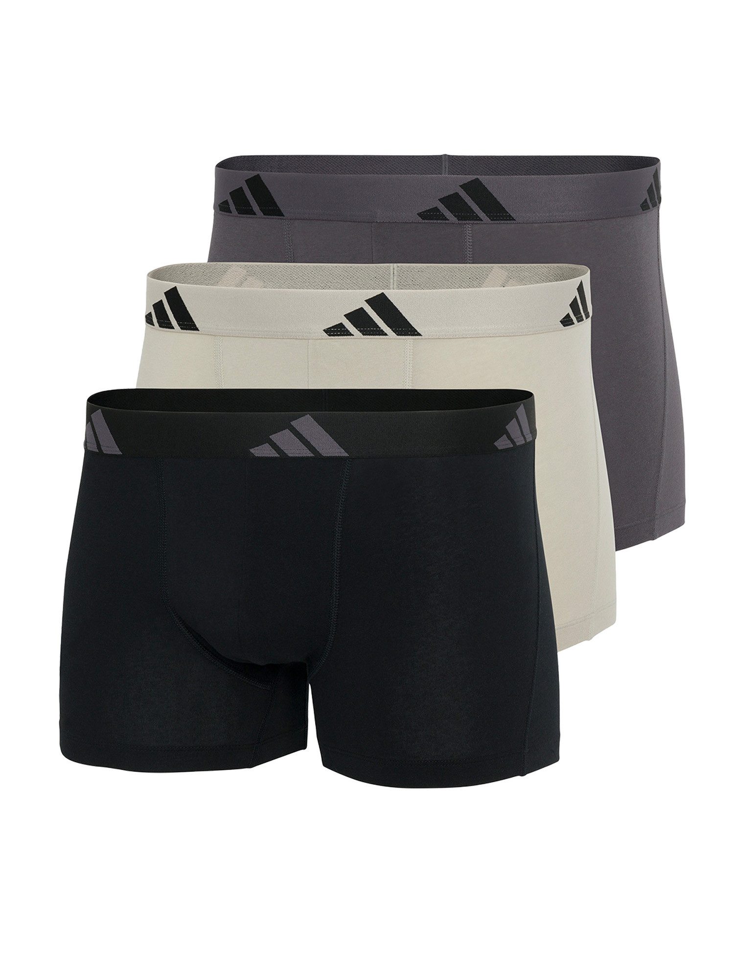 adidas Sportswear Boxer Active Flex Cotton (3-St) unterhose männer boxershort