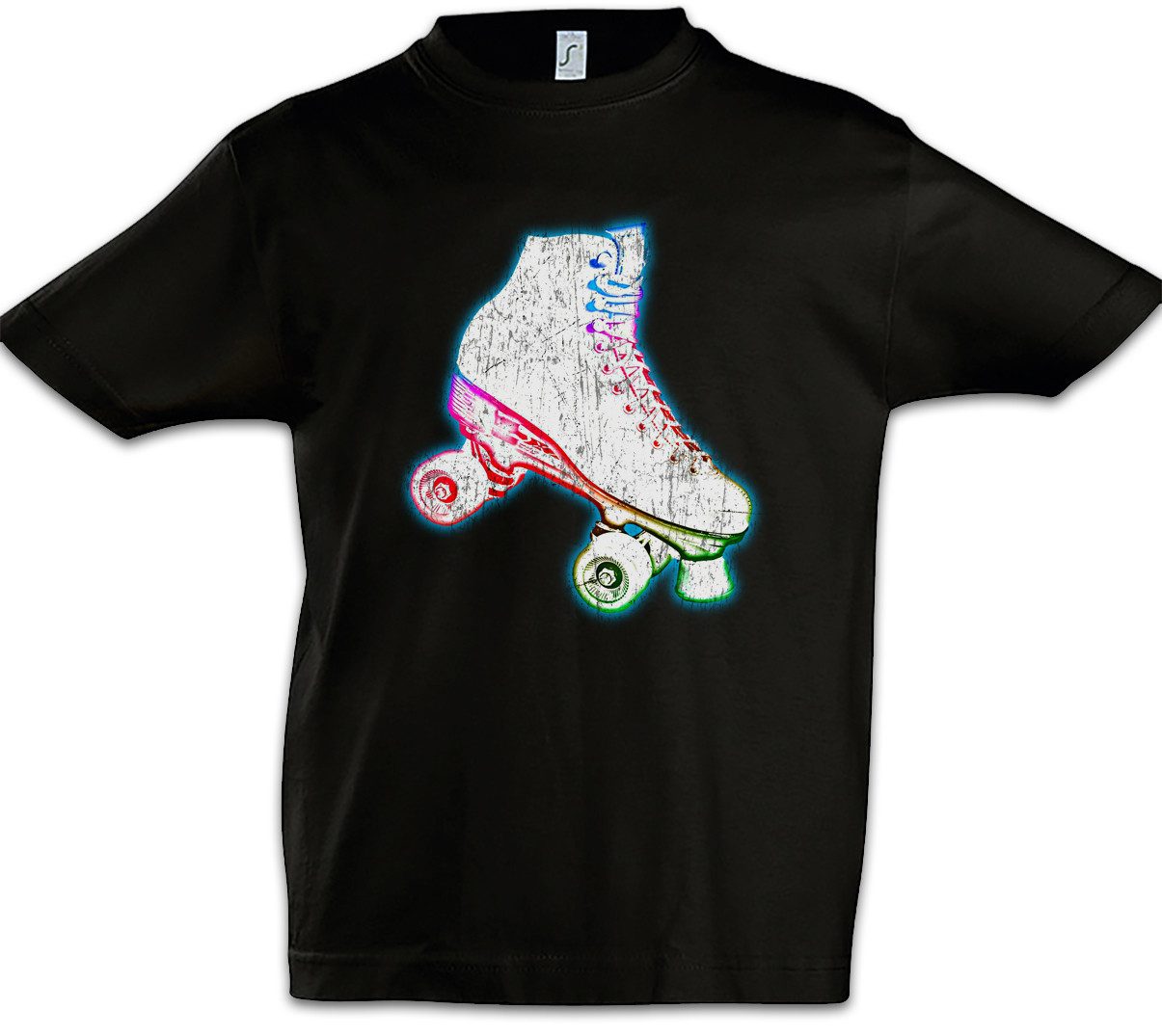 Print-Shirt Roller Skate Kinder T-Shirt Rollschuhe Skater Inline-Skater Inliner