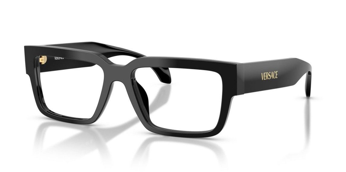 Versace Brillengestell Versace Brillenfassung Brillengestell Eyeglasses VE 3374U GB1