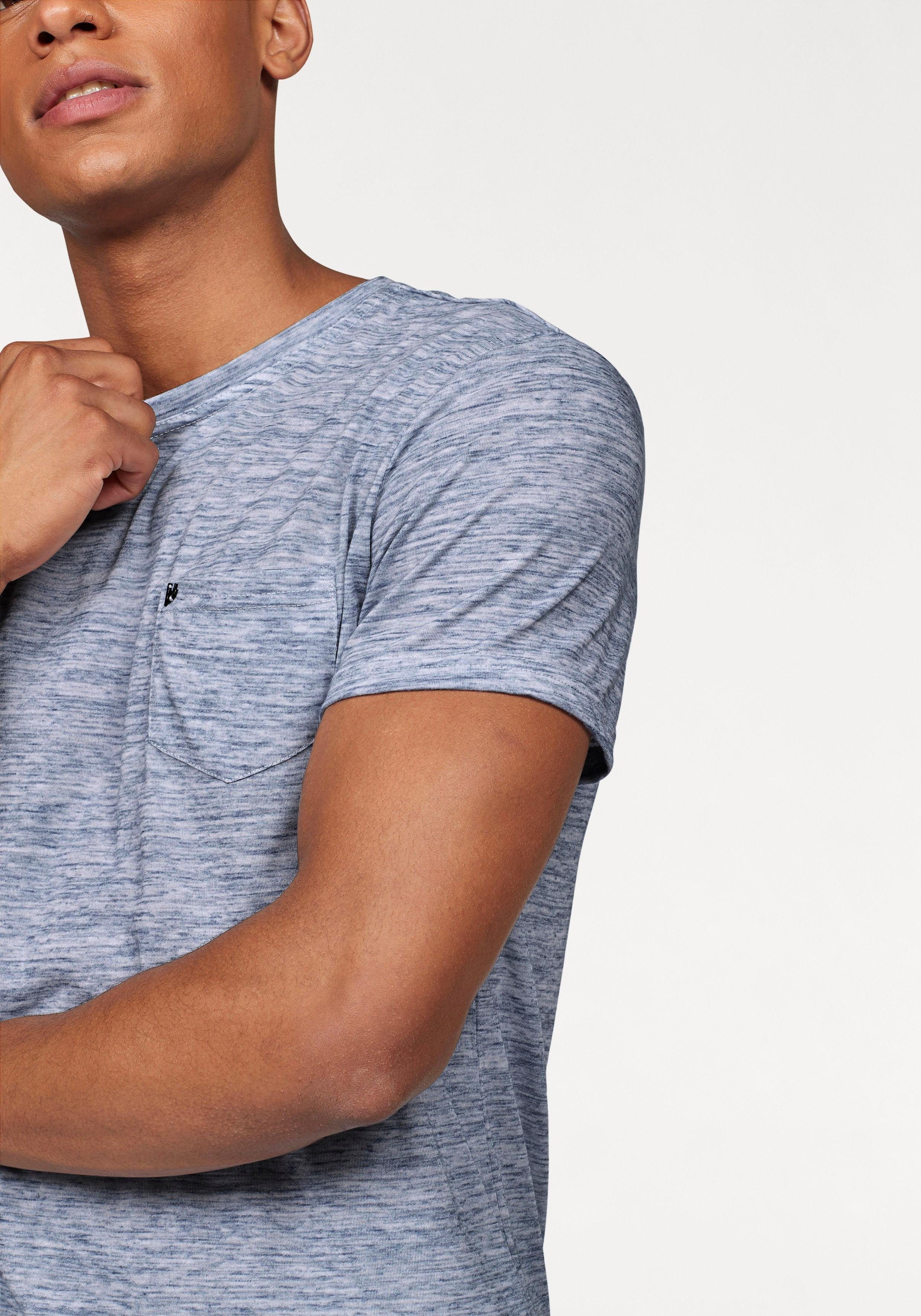 Bruno Banani T-Shirt Kurzarm, Slim Fit, unifarben, Rundhalsausschnitt