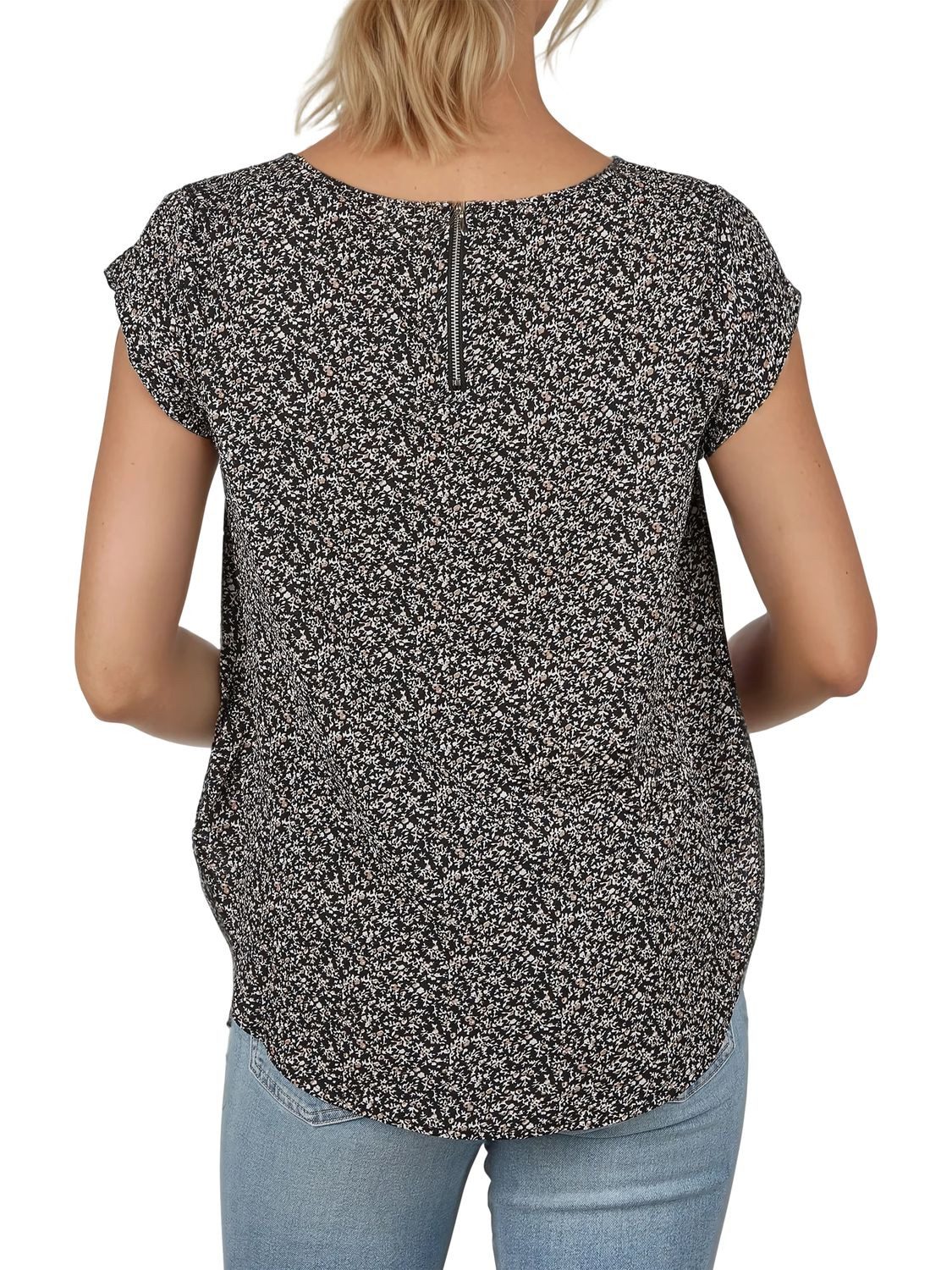ONLY T-Shirt Damen Top ONLVIC Regular Fit (Vorteilspack, 2-tlg) Basic Kurzarm Tee Shirt mit Rundhalsausschnitt – Bild 3 von 5