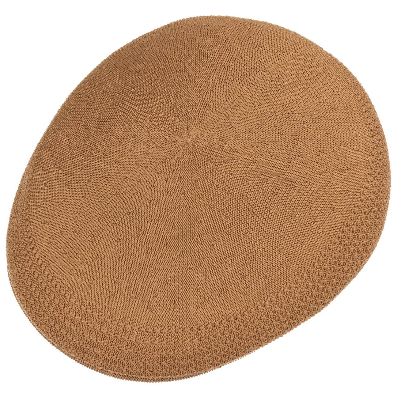 braun Cap mit Flat Kangol Schiebermütze (1-St) Schirm