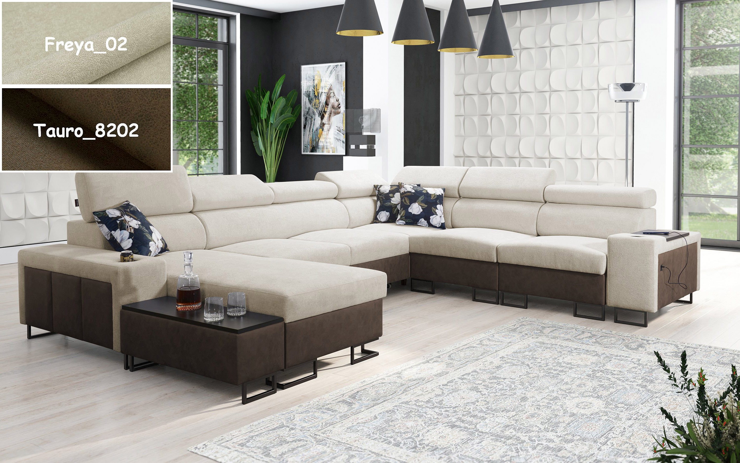 Möbel für Dich Wohnlandschaft XXL Melody günstig online kaufen
