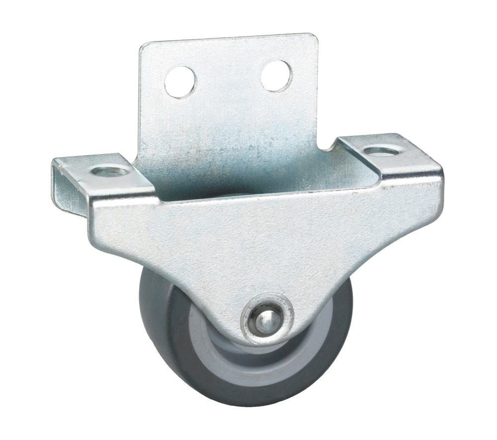 Dörner + Helmer Möbelrolle Bockrolle 38 x 18 x 47 mm, Tragkr. 55kg