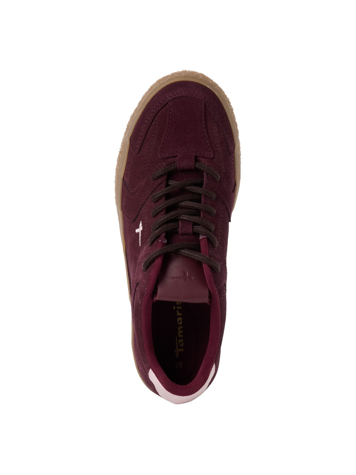 Tamaris COMFORT-Lining, Removable Sock aus Leder Sneaker COMFORT-Lining
