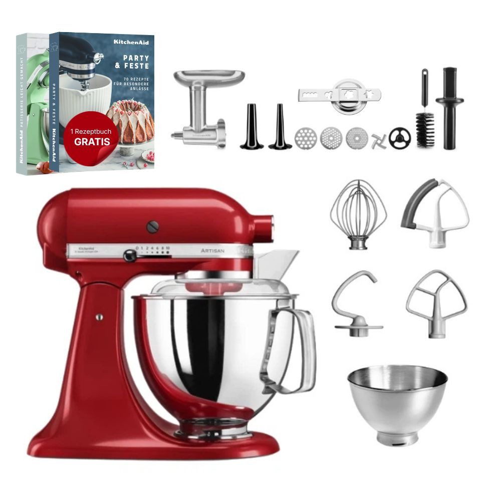 KitchenAid Küchenmaschine KitchenAid 4,8 L 5KSM175 Artisan Küchenmaschine Meatlover