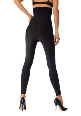 LASCANA Highwaist Leggings mit leichtem Shaping Effekt, Loungewear