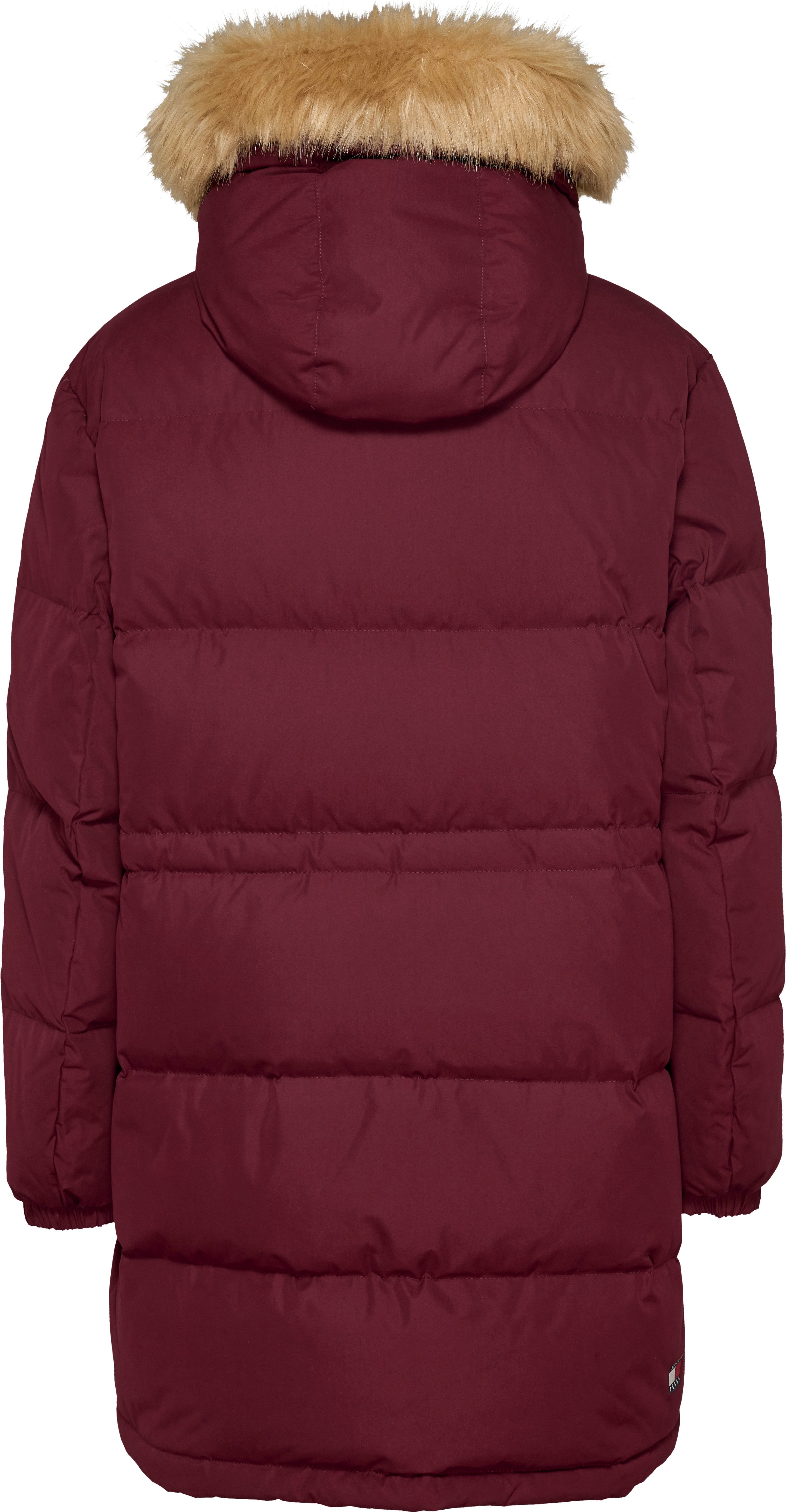 Tommy Jeans Steppjacke TJW MIDI ALASKA FAUX FUR mit Fellimitat
