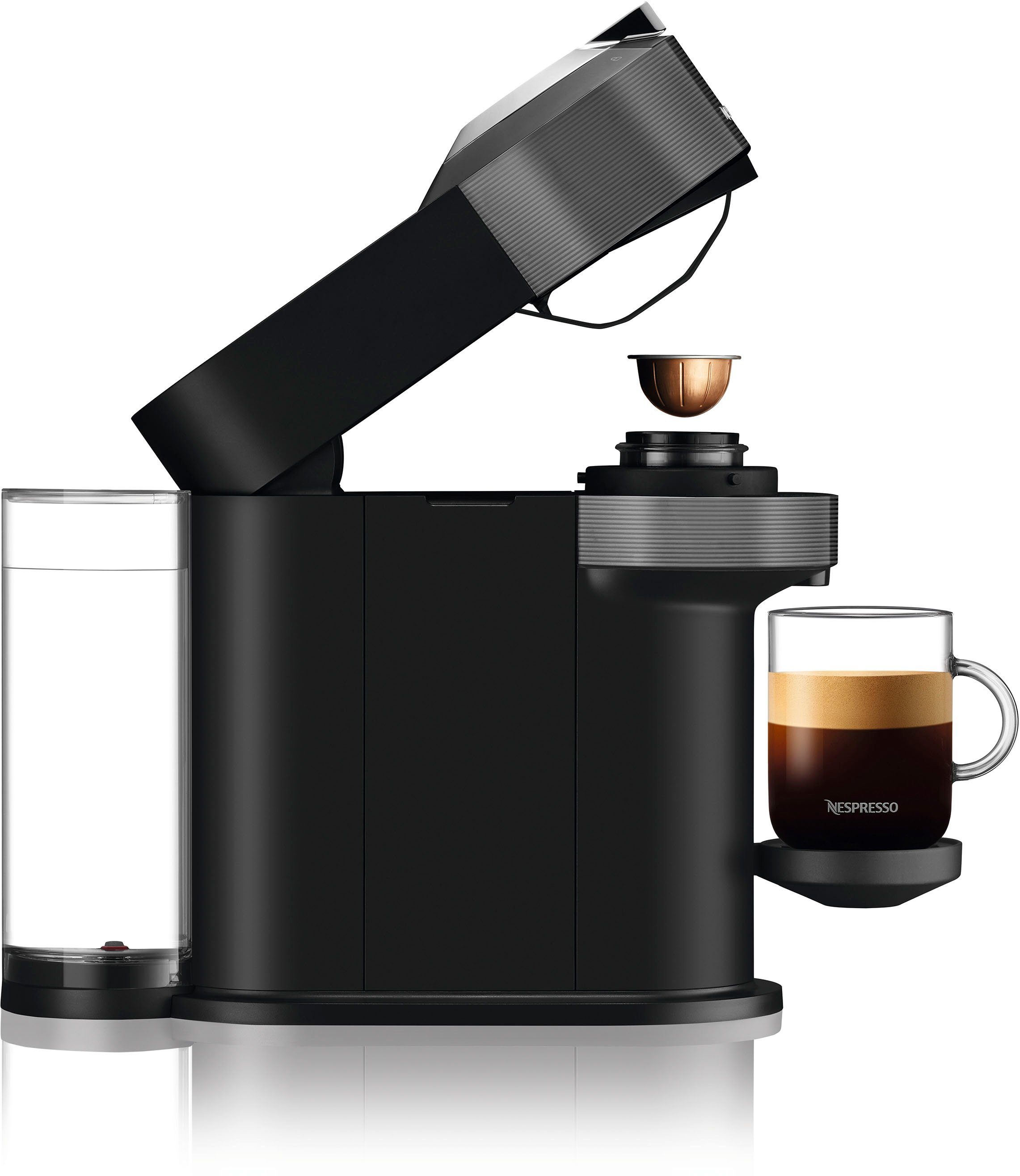NESPRESSO Kapselmaschine Vertuo Next ENV 120.GY von DeLonghi, Dark Grey – Bild 5 von 5