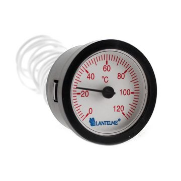 Lantelme Warmwasser-Wärmepumpe Heizungsthermometer (1 St), 1,55m Messsonde flexibel