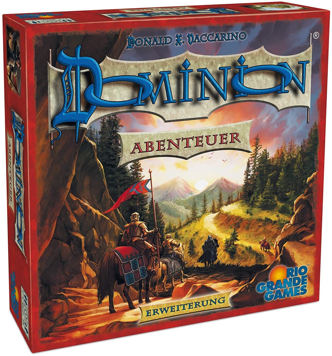 Rio Grande Games Spiel, Brettspiel RGG - Dominion - Erweiterung Abenteuer