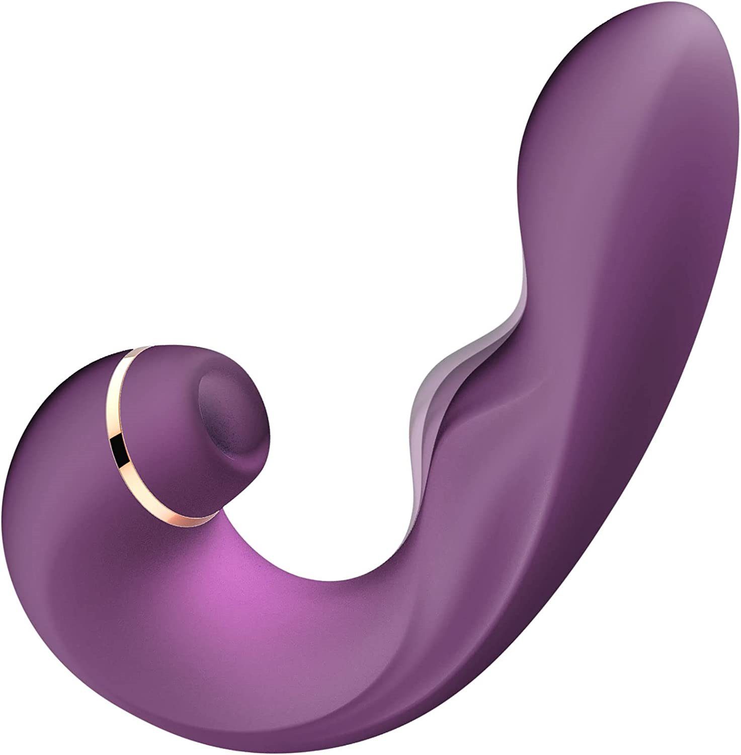 autolock Analvibrator Vibratoren für Sie Klitoris und G-punkt,Sexspielzeug für Frauen, Zungenlecken Saugen Vibrator mit 5-10 Pulsation-Vibrationsmodi lila
