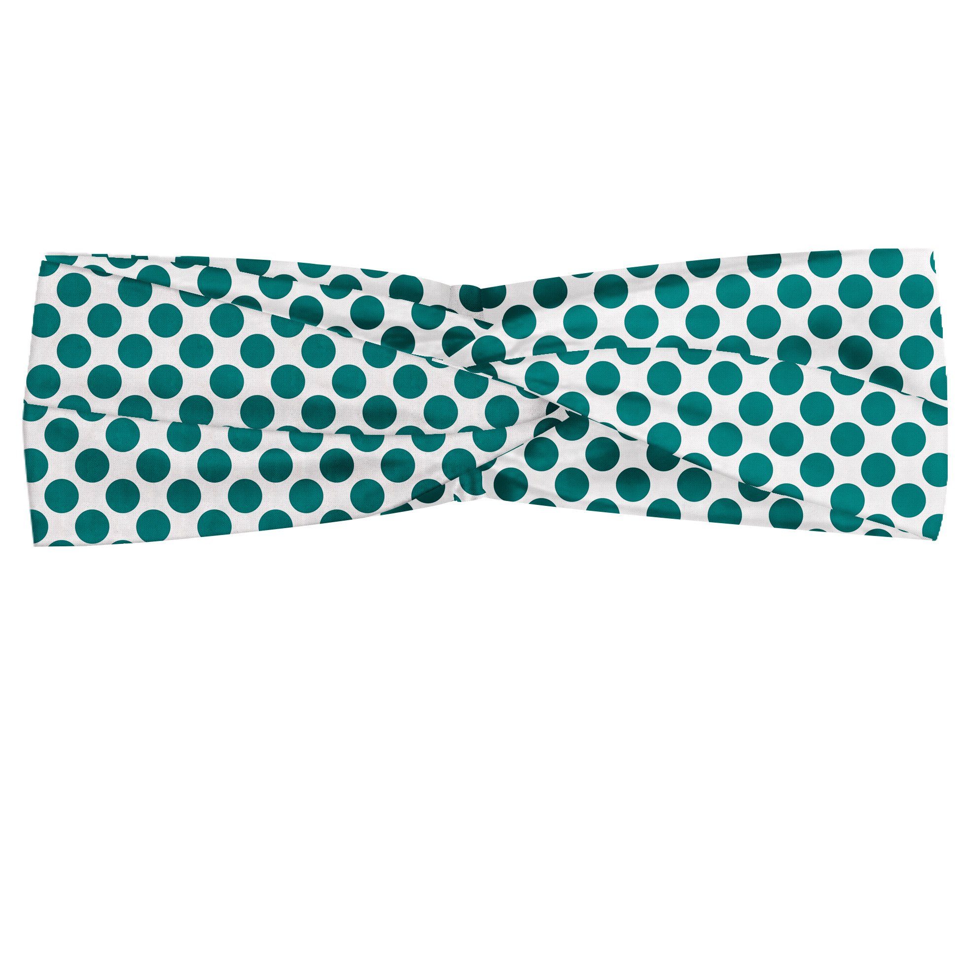 Abakuhaus Stirnband Elastisch und Angenehme alltags accessories Teal Design Vibrierende