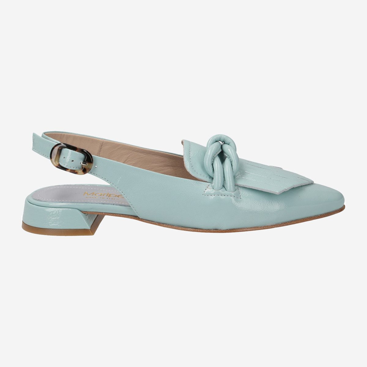 Maripé MATILDE POOL, Peeptoes & Slingpumps in Blau für Damen Peeptoepumps