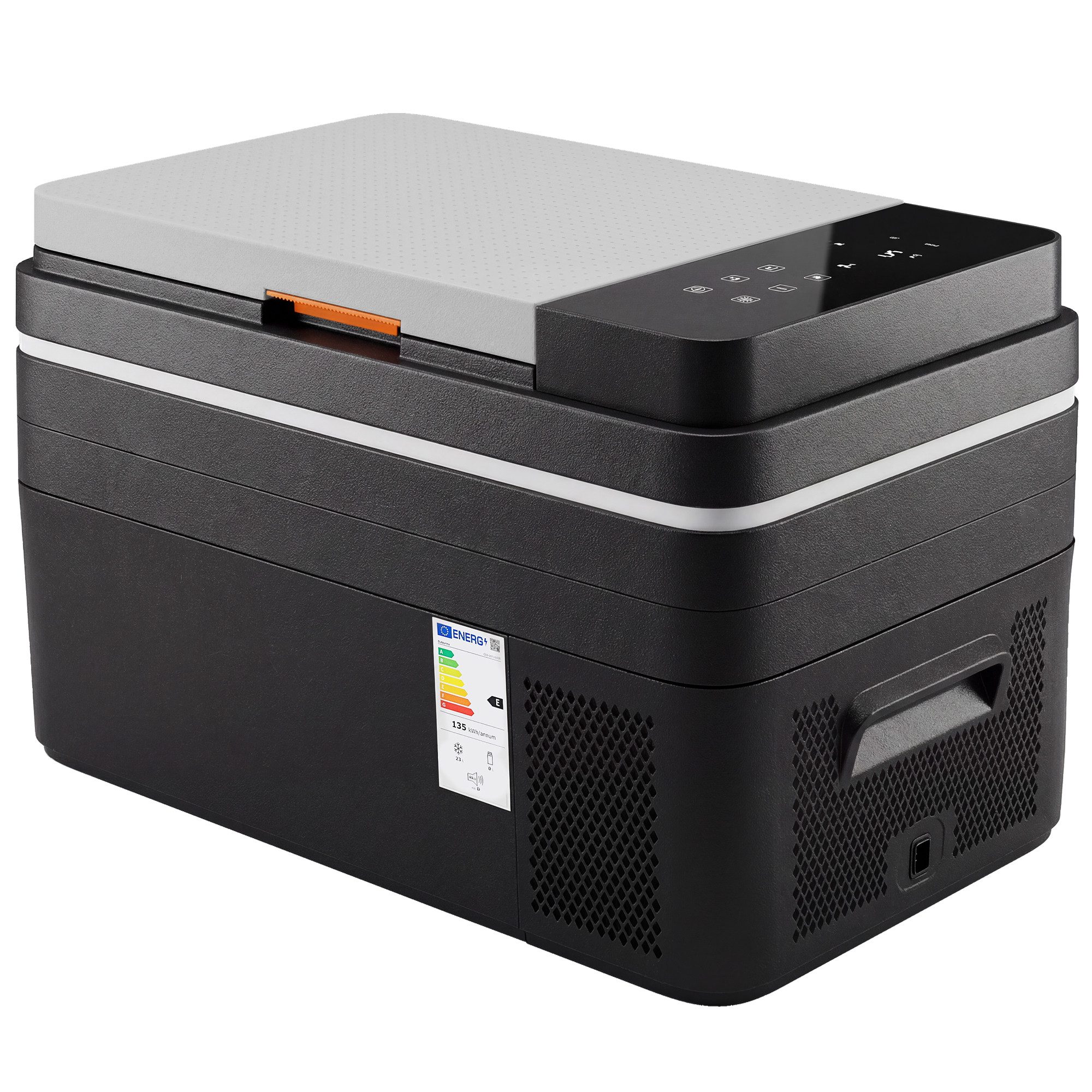kowdom Kühlbox Kompressor-Kühlbox 30L, -20°C, App, 12V/230V, 45 dB, 30 l, 30 L, Kompressor, -20°C, App-Steuerung, 12V/230V