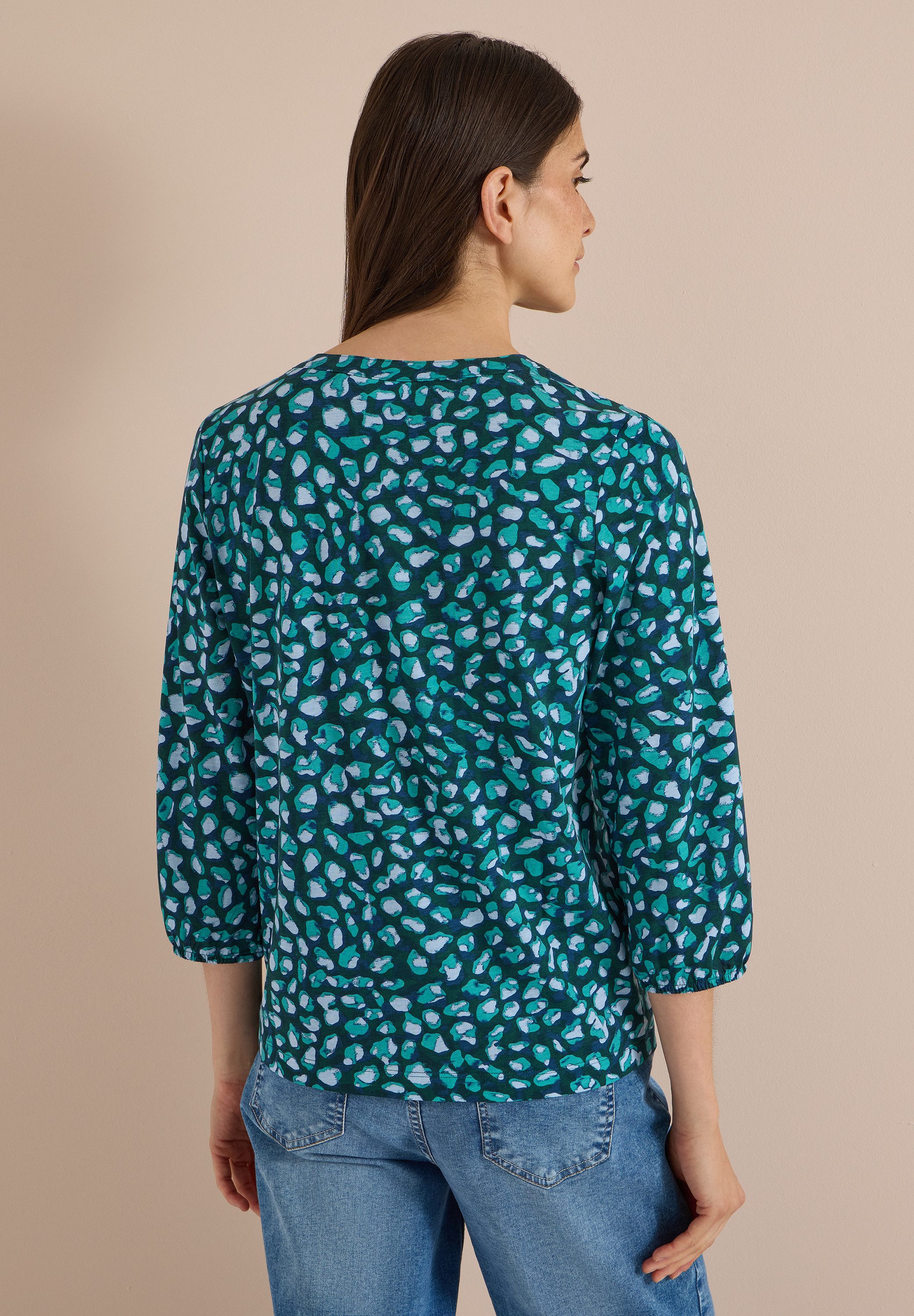 CECIL 3/4-Arm-Shirt im soften Baumwoll-Mix – Bild 2 von 5
