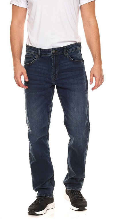ONLY & SONS Stoffhose ONLY & SONS Weft Herren Hose nachhaltige Regular Fit Jeans 22021887 Freizeit-Hose Dunkelblau