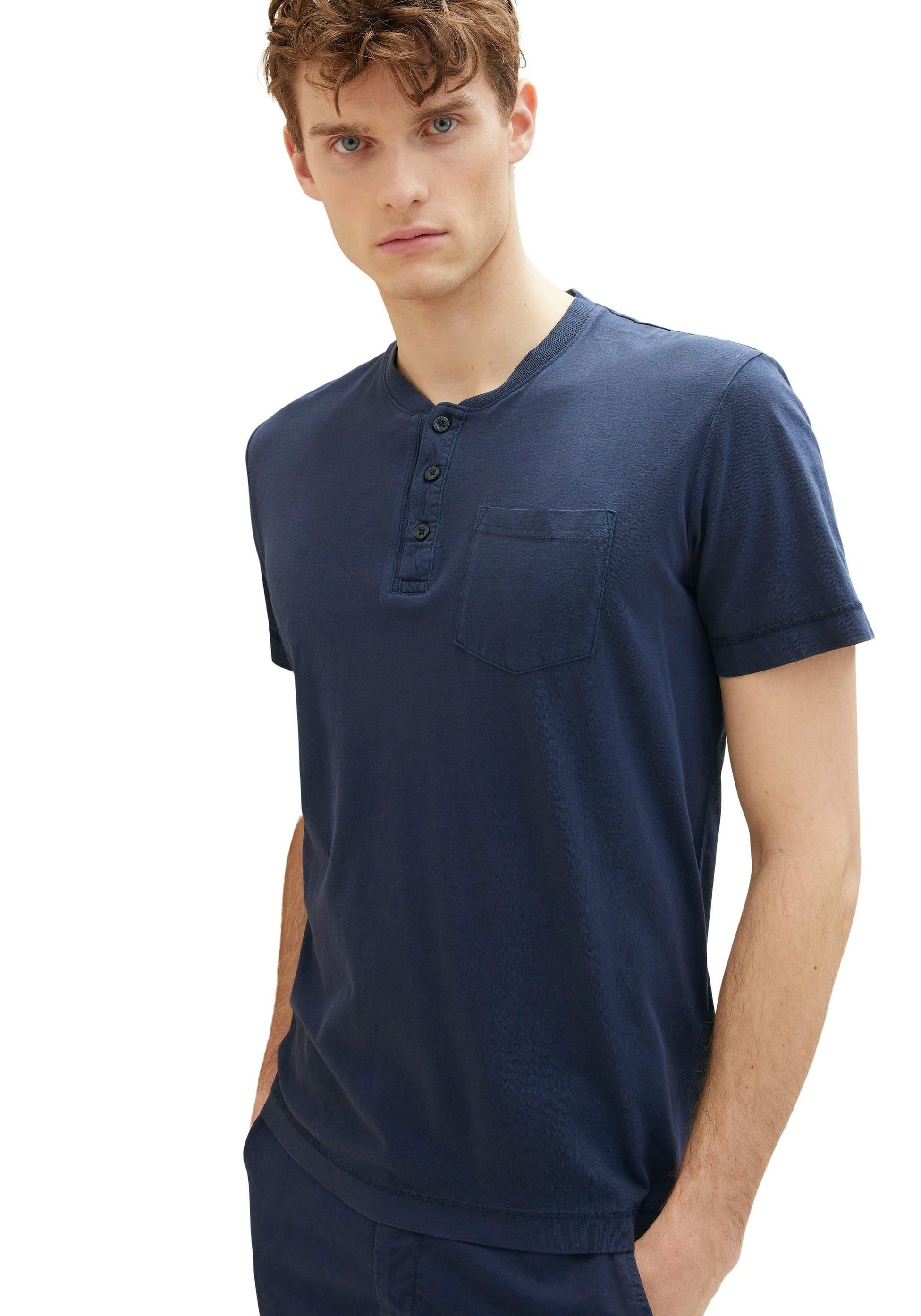 TOM TAILOR T-Shirt dunkelblau