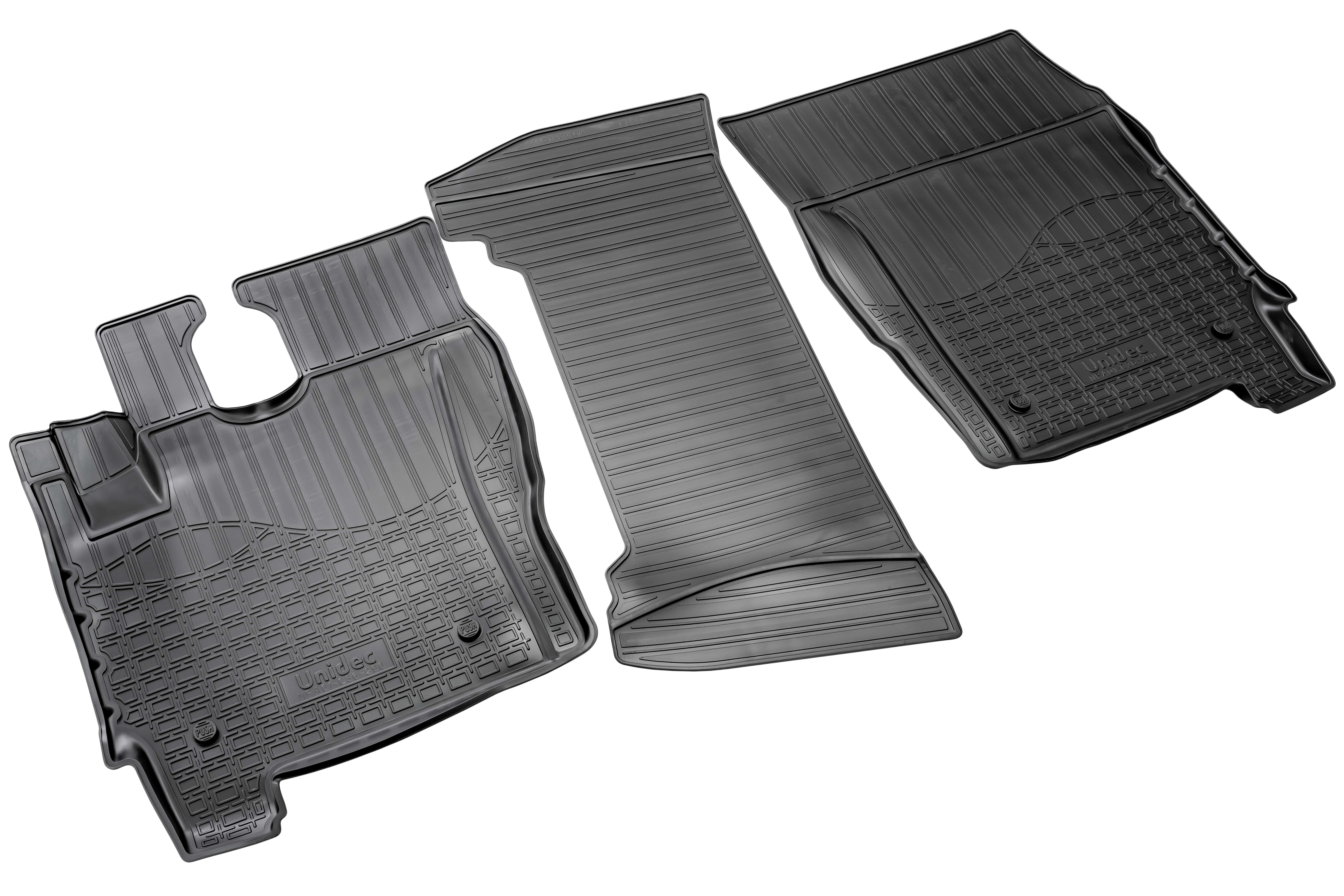 Auto-Fußmatten Gummimatten für IVECO Eurocargo III, BJ 2008 - 2013