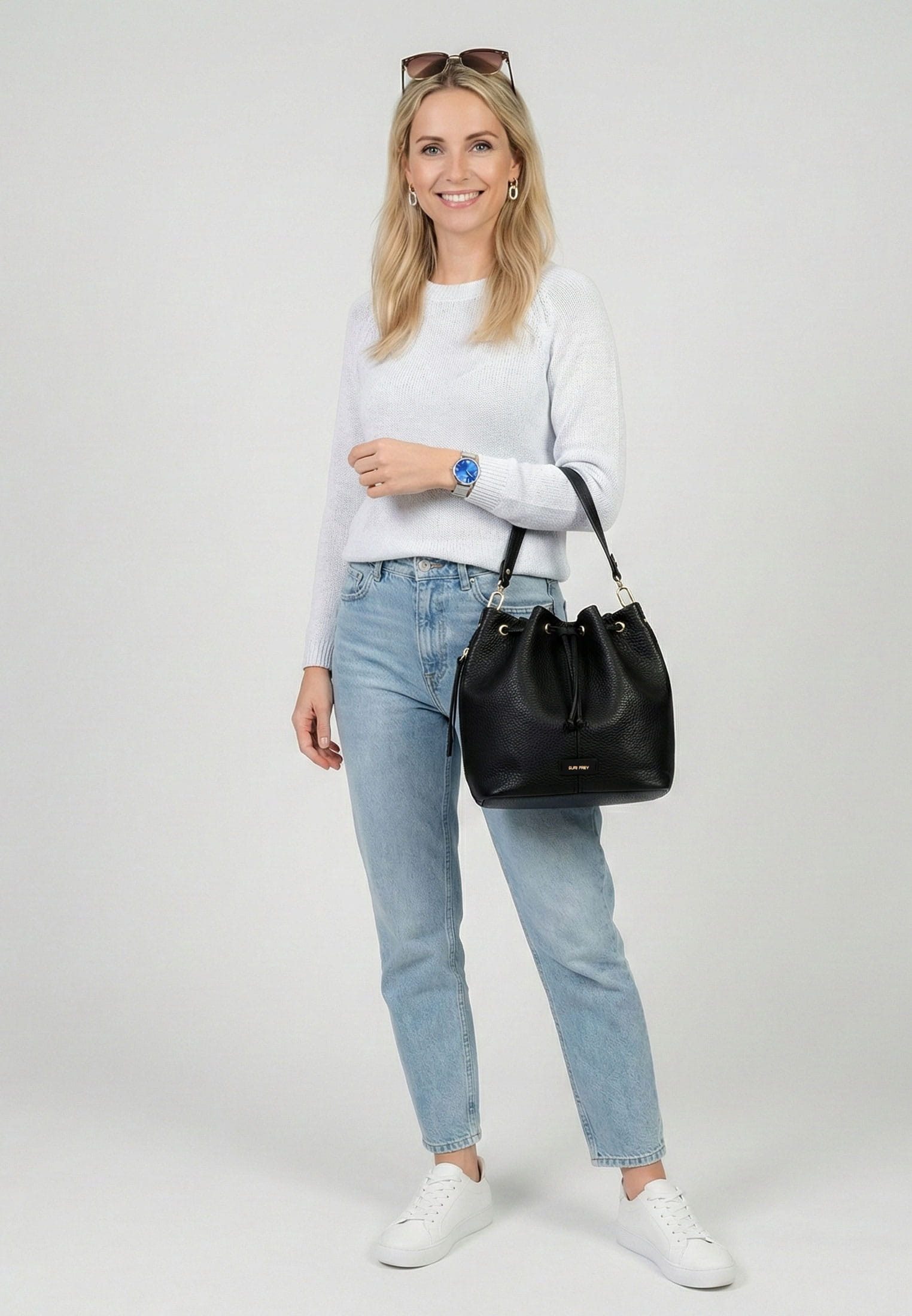 SURI FREY Beuteltasche SFY Gray