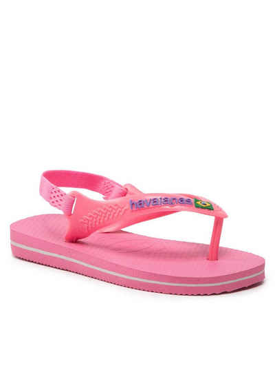 Havaianas Sandalen Brasil Logo 41405770129 Crystal Rose Sandale