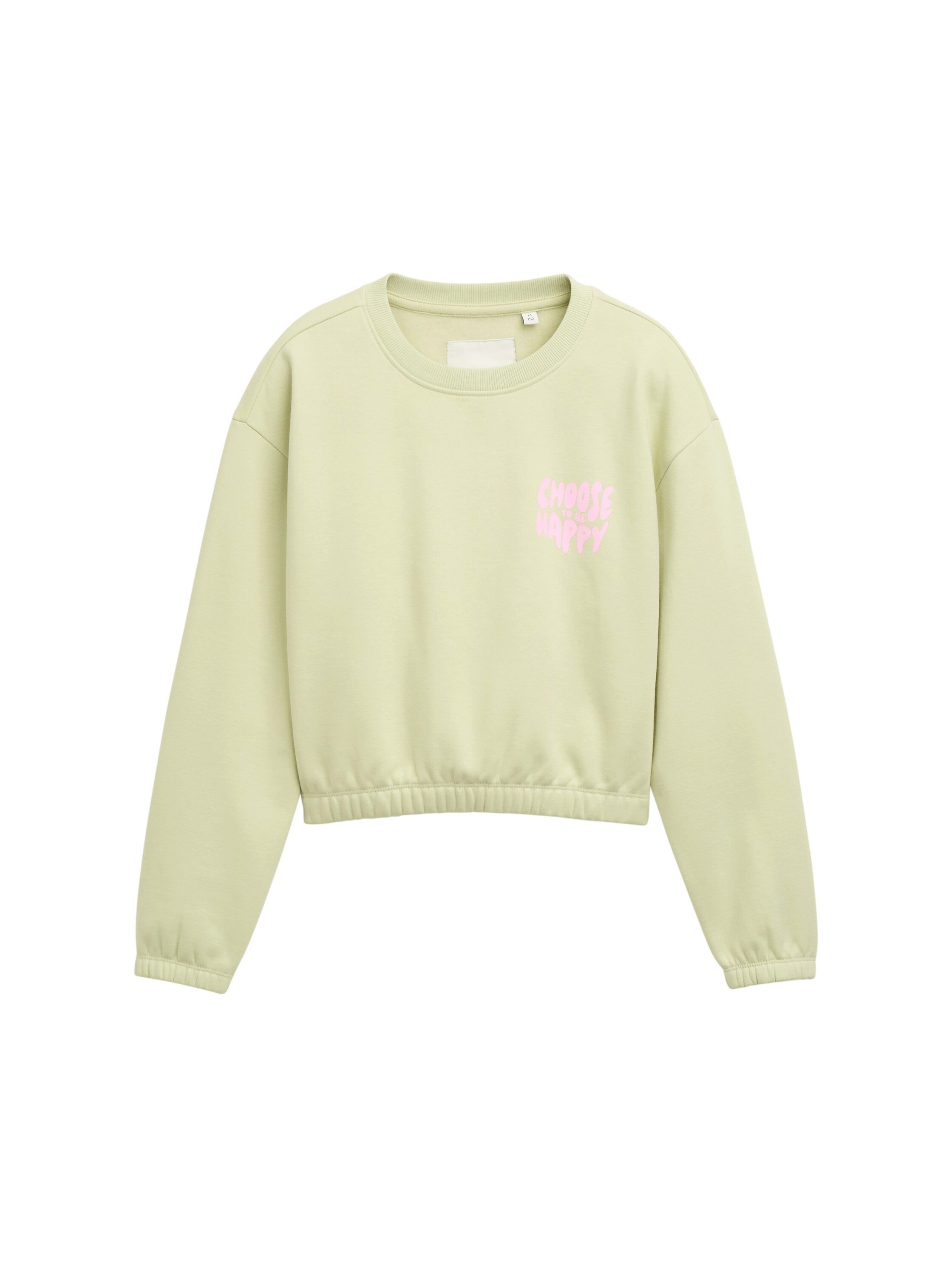 TOM TAILOR Sweater mit Statement-Print günstig online kaufen
