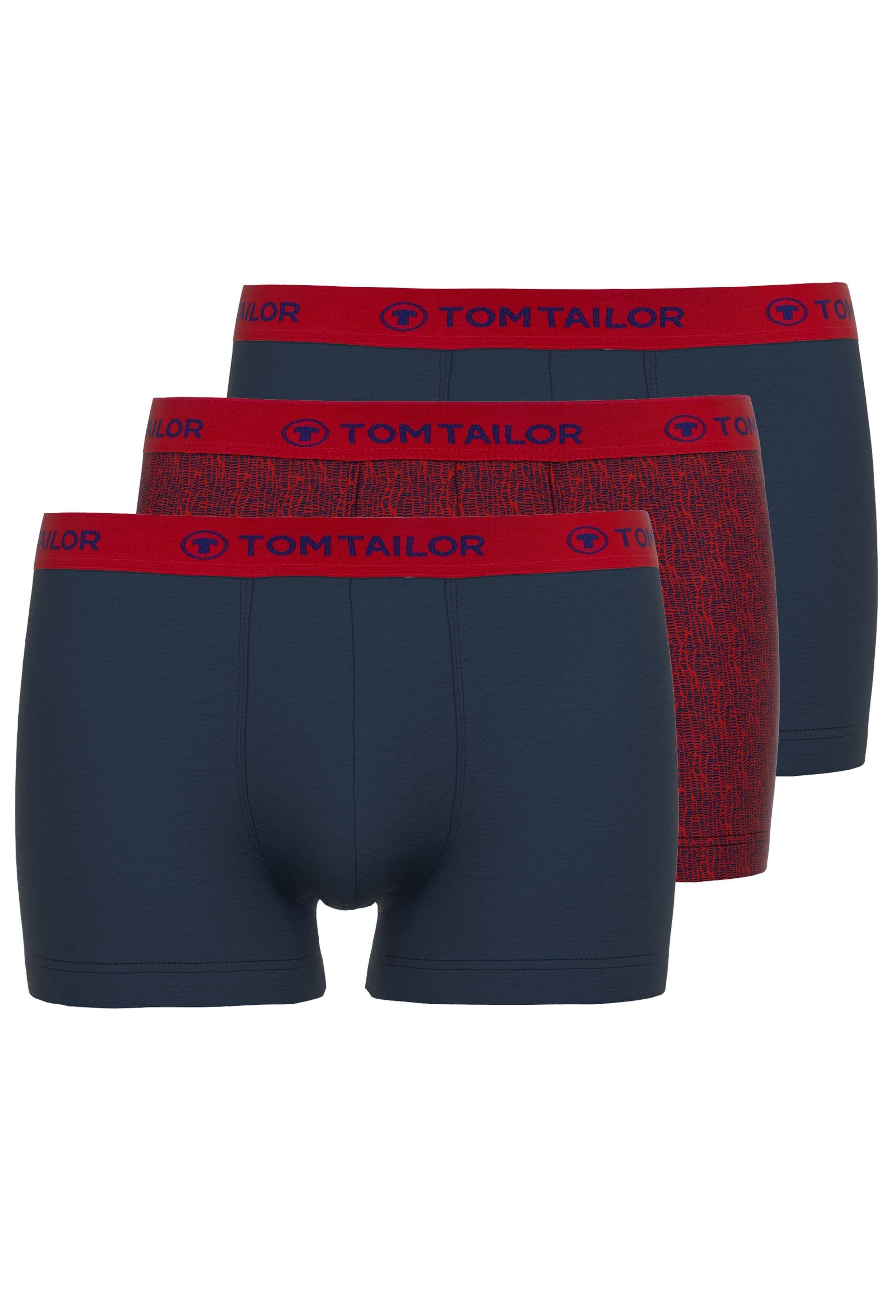 TOM TAILOR Boxershorts Buffer (3er Pack) günstig online kaufen