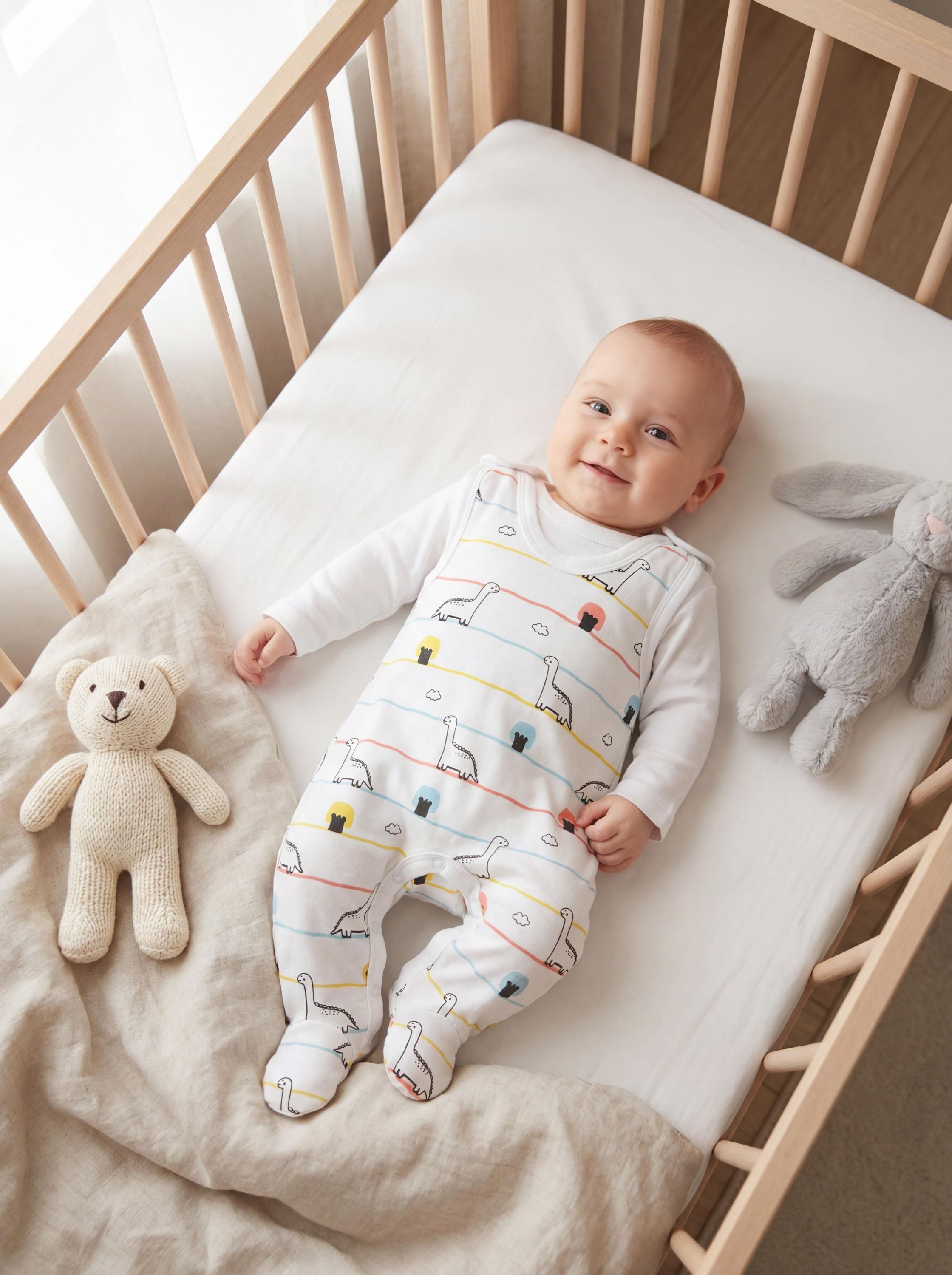 TupTam Strampler TupTam Baby Unisex Strampler mit Aufdruck Spruch 5er Pack