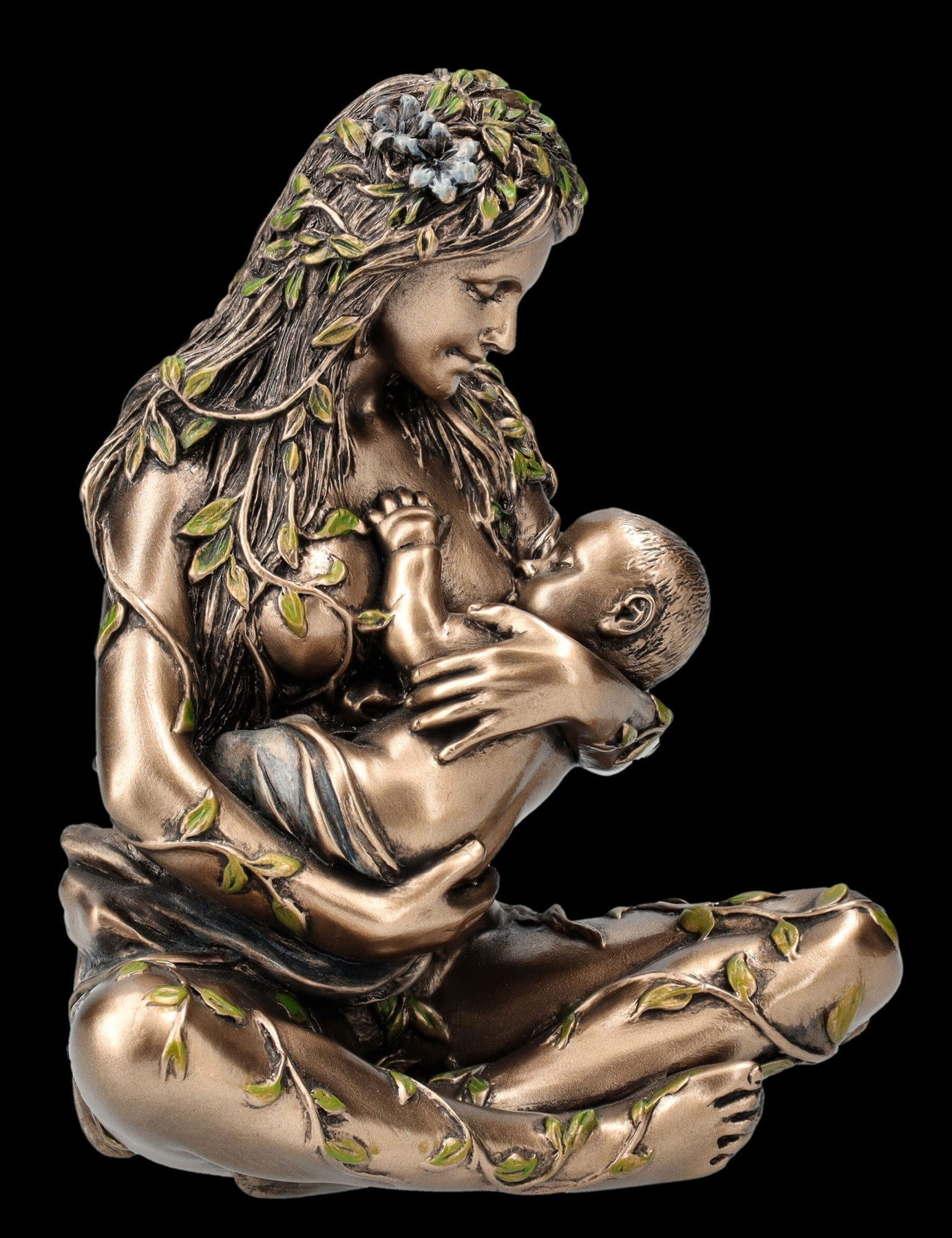 Figuren Shop GmbH Dekofigur Gaia Mythologie Figur – Erdgöttin Statue Skulpt günstig online kaufen