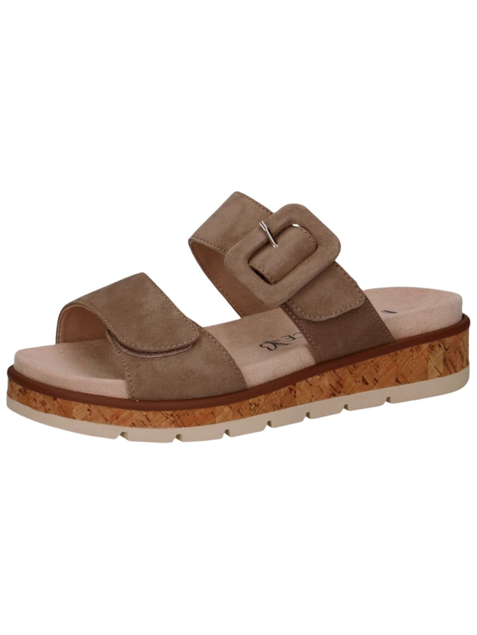 Caprice Pantoletten Veloursleder Pantolette günstig online kaufen