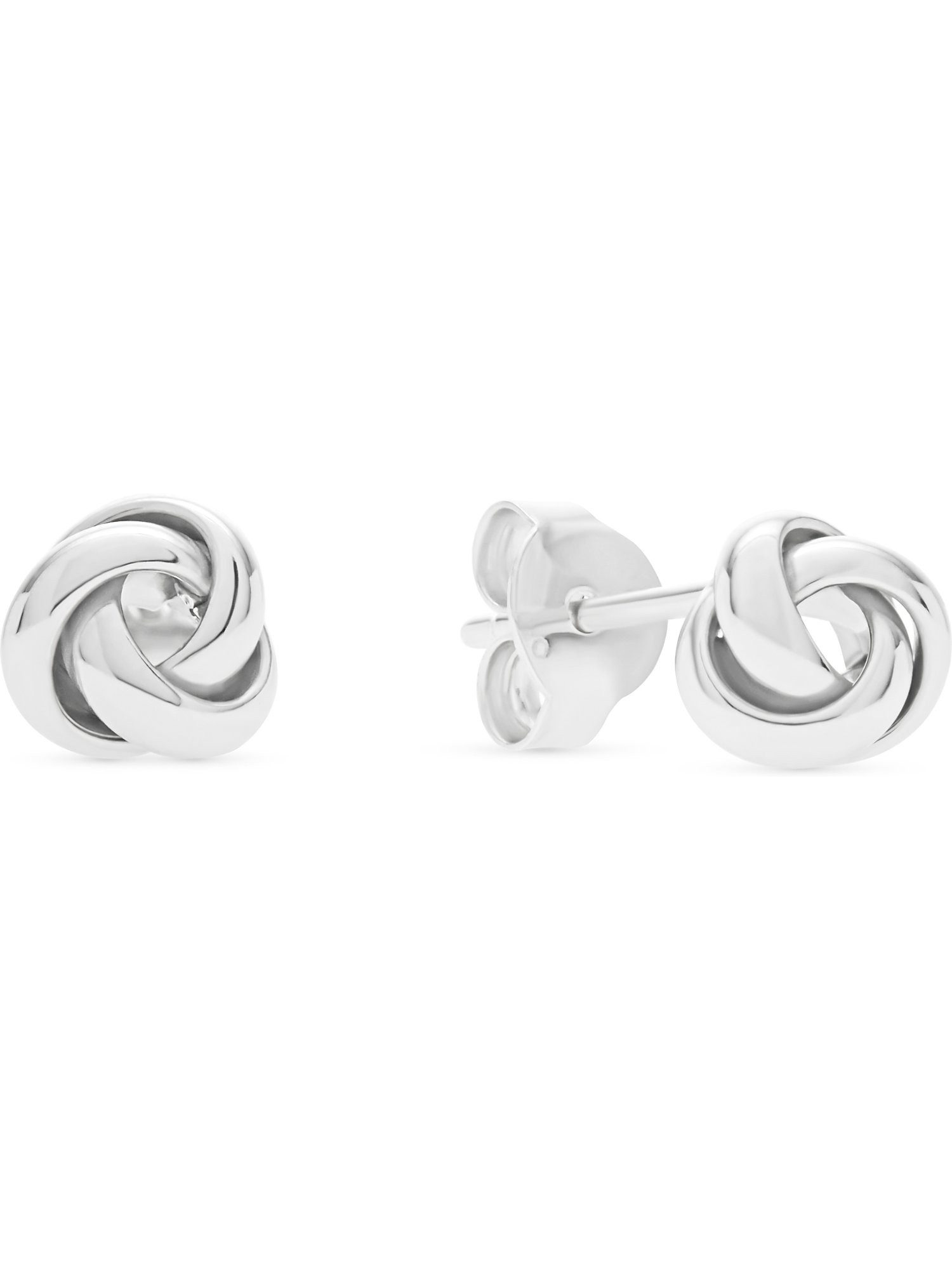 Paar Ohrhänger FAVS Damen-Ohrhänger 925er Silber Knoten