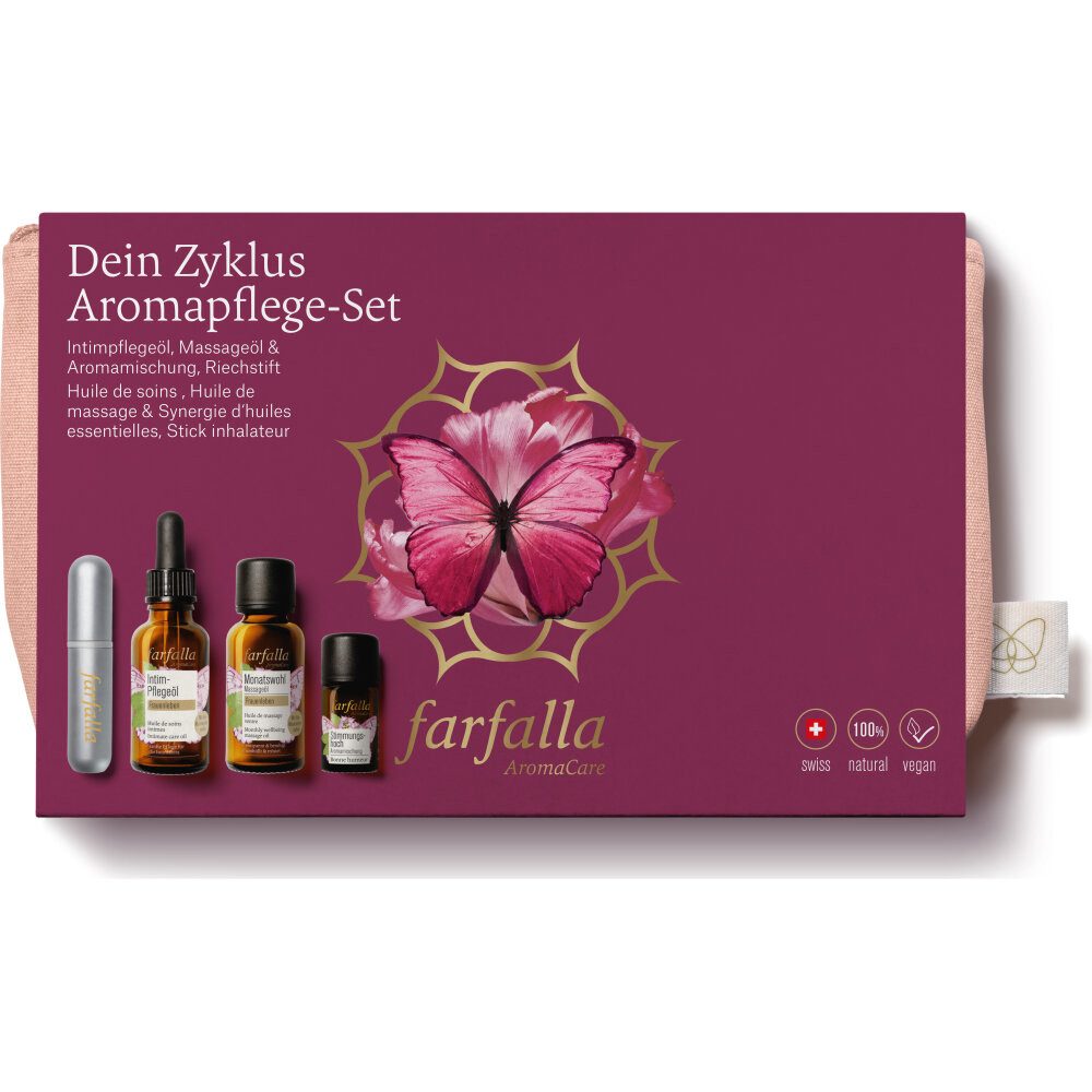 farfalla Körperpflegemittel Aromapflege Set Dein Zyklus Frauenleben, Stk