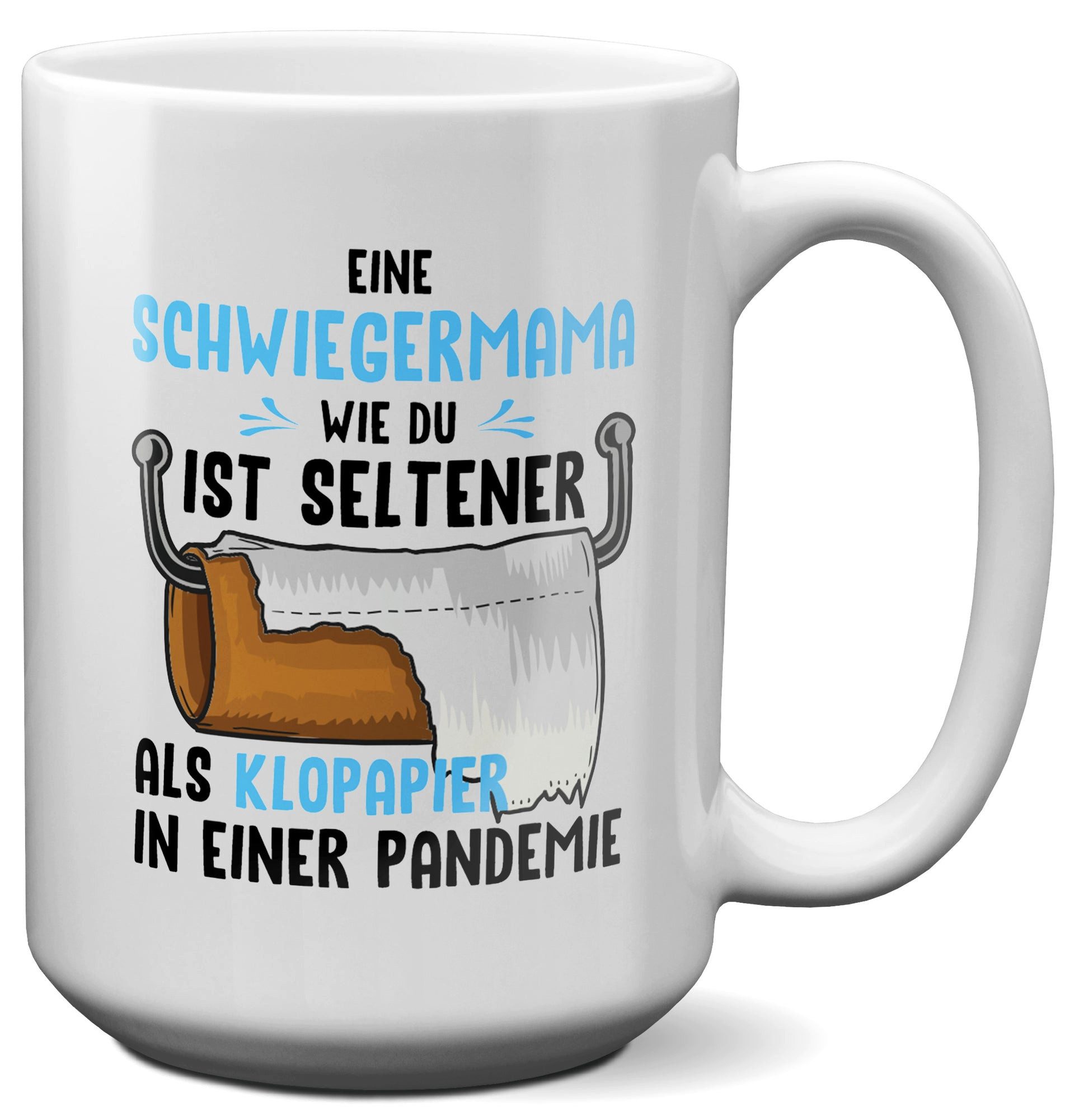 22Feels Tasse Schwiegermama Geschenk Hochzeit Frauen Mutter der Braut des Bräutigams, Keramik, XL, Made In Germany, Spülmaschinenfest