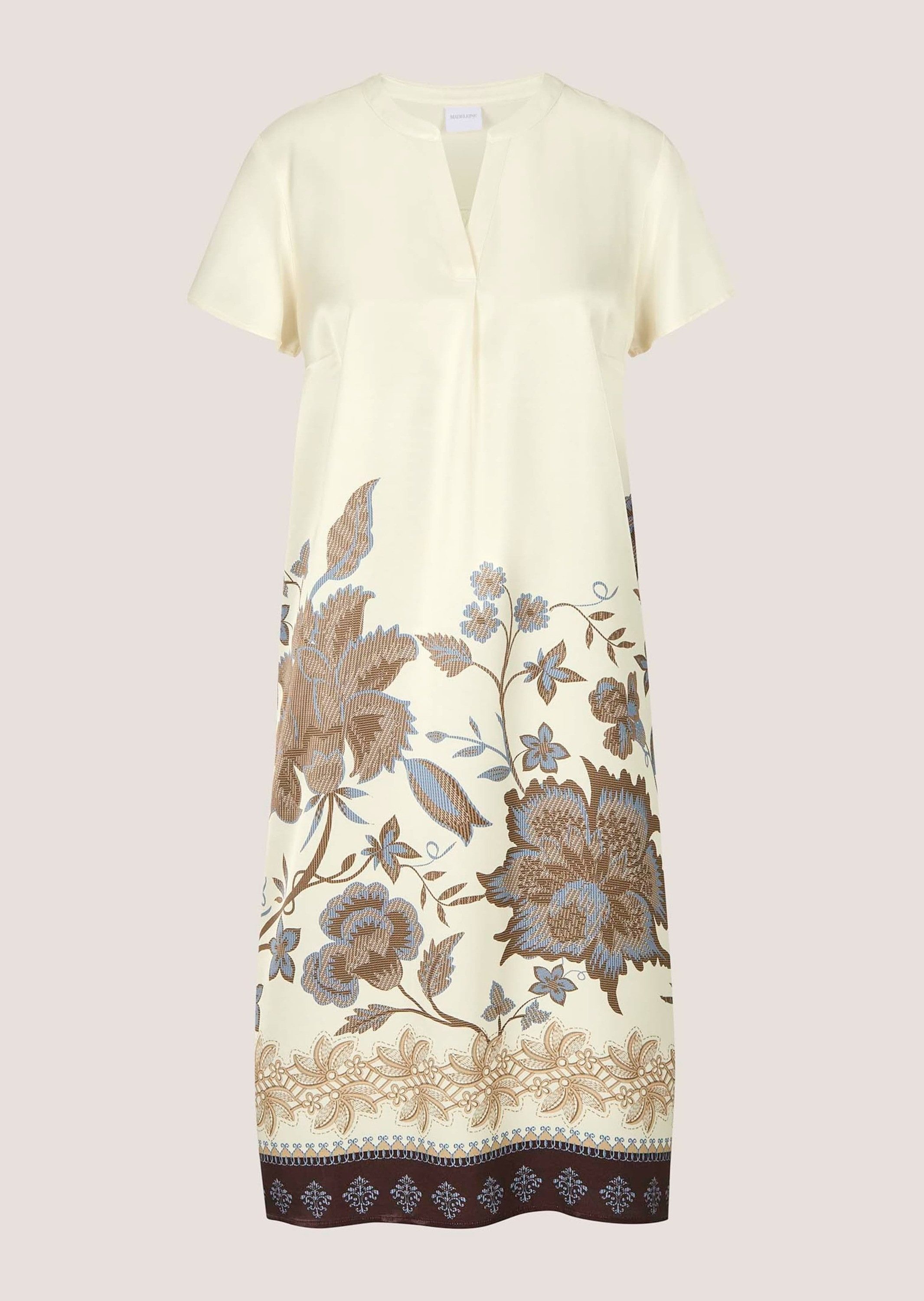 Druckkleid Viskosekleid mit floralem Muster