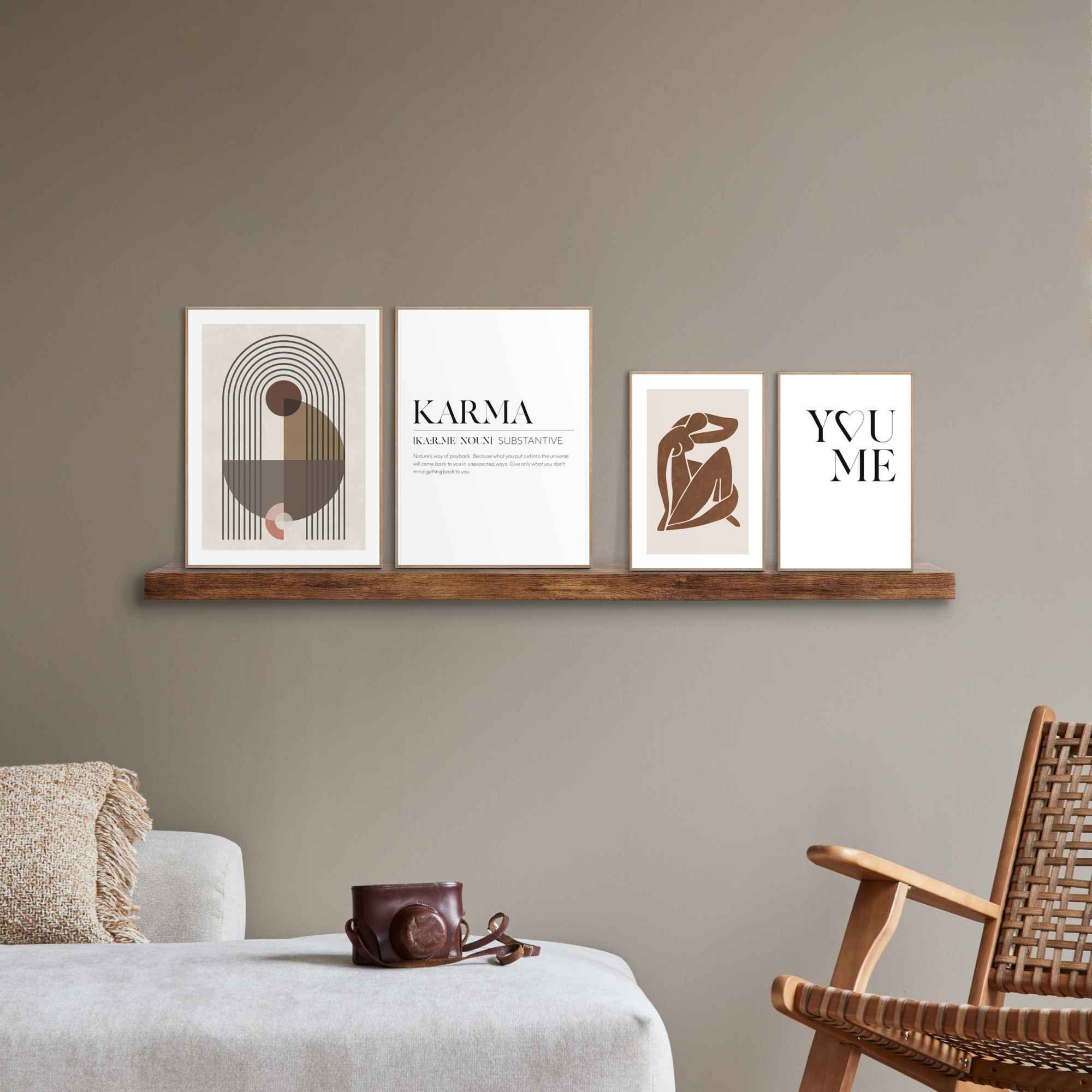 Reinders! Wandbild Karma Abstrakt Formen, - St) Liebe (4 - Frau 