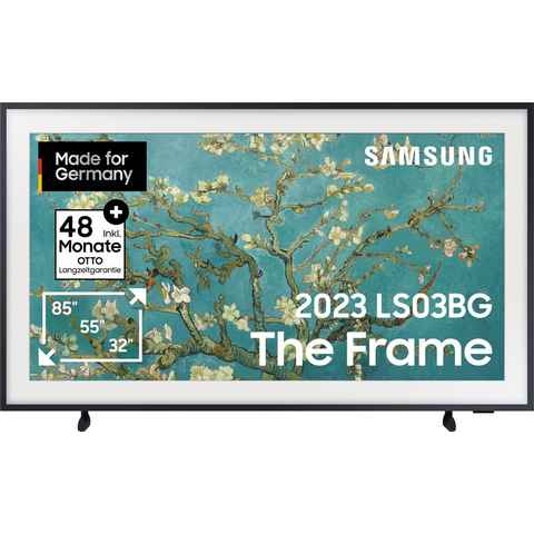 Samsung GQ43LS03BGU LED-Fernseher (108 cm/43 Zoll, Google TV, Smart-TV, Mattes Display,Austauschbare Rahmen,Art Mode)