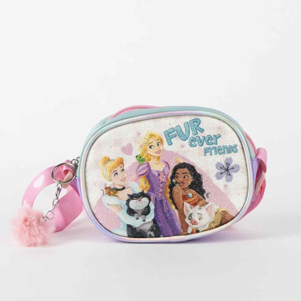 Disney Princess Schultertasche Tasche für Kinder kompakte Umhängetasche