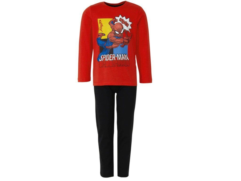 Pyjama Spiderman Jungen Schlafanzug