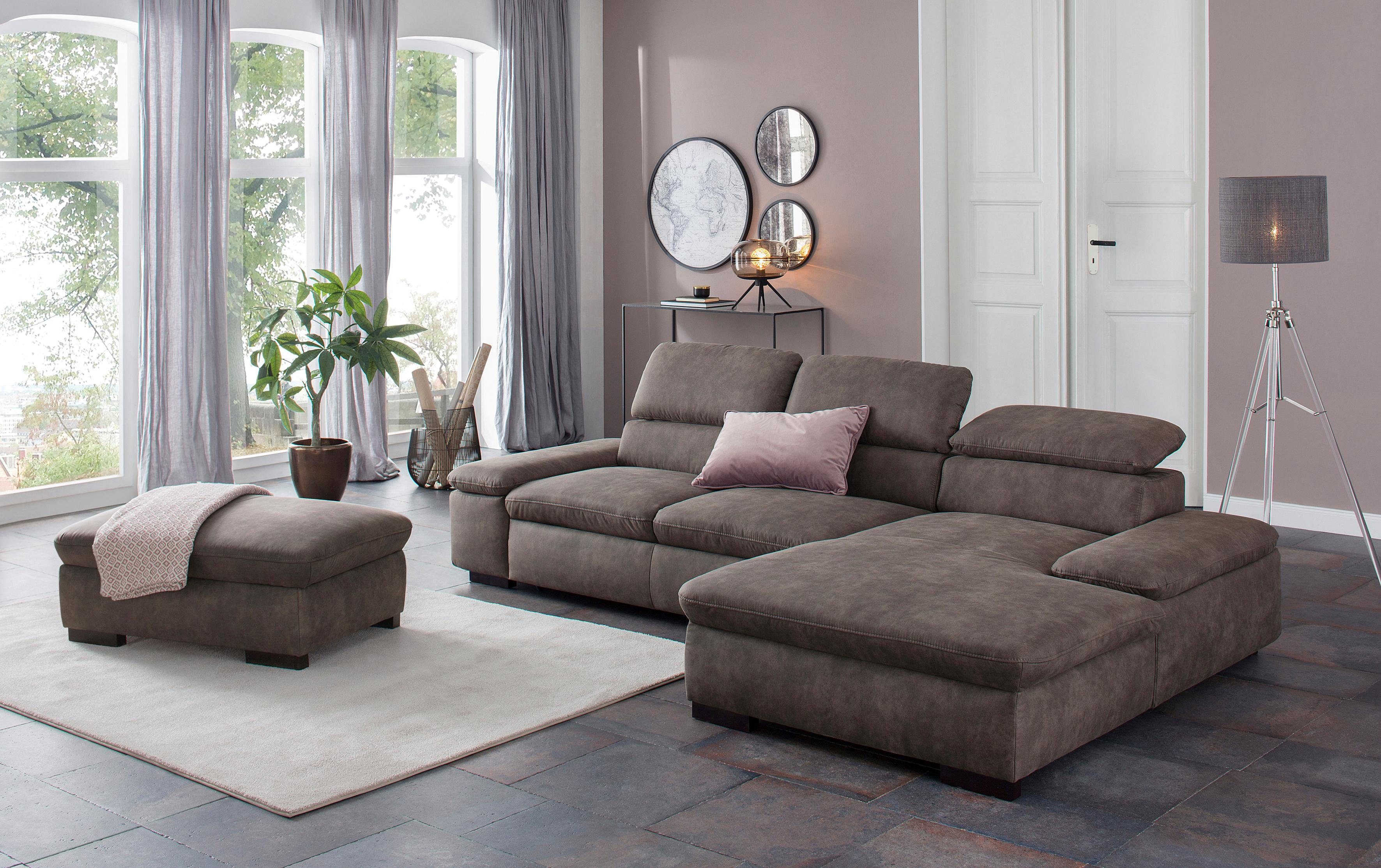 Home affaire Ecksofa Alberto L-Form, mit günstig online kaufen