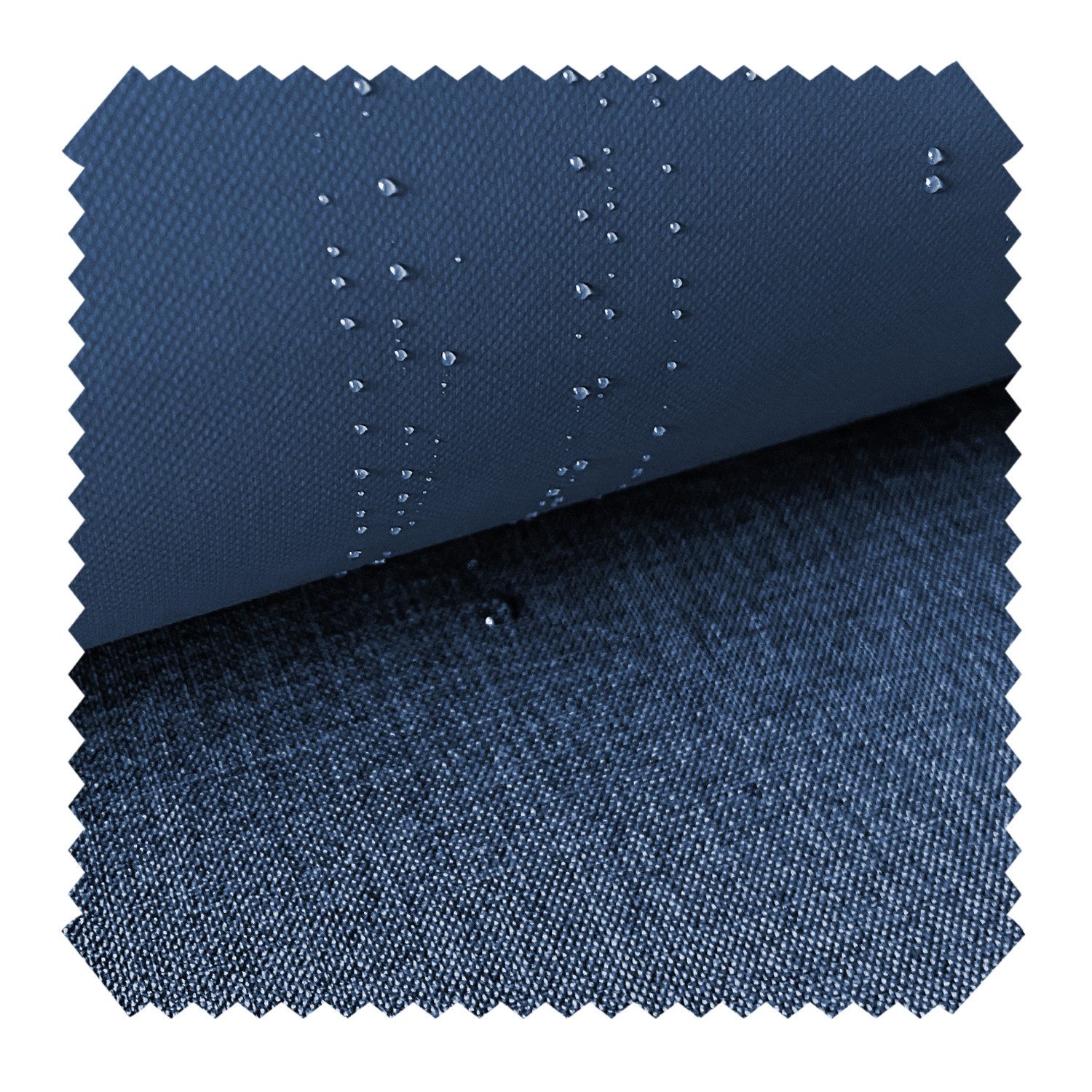 novely® Stoff OXFORD 660D Mélange - Wasserabweisender Outdoor-Polsterstoff im Leinen, Wasserdicht, Robust, Pflegeleicht, Meterware, 1lfm