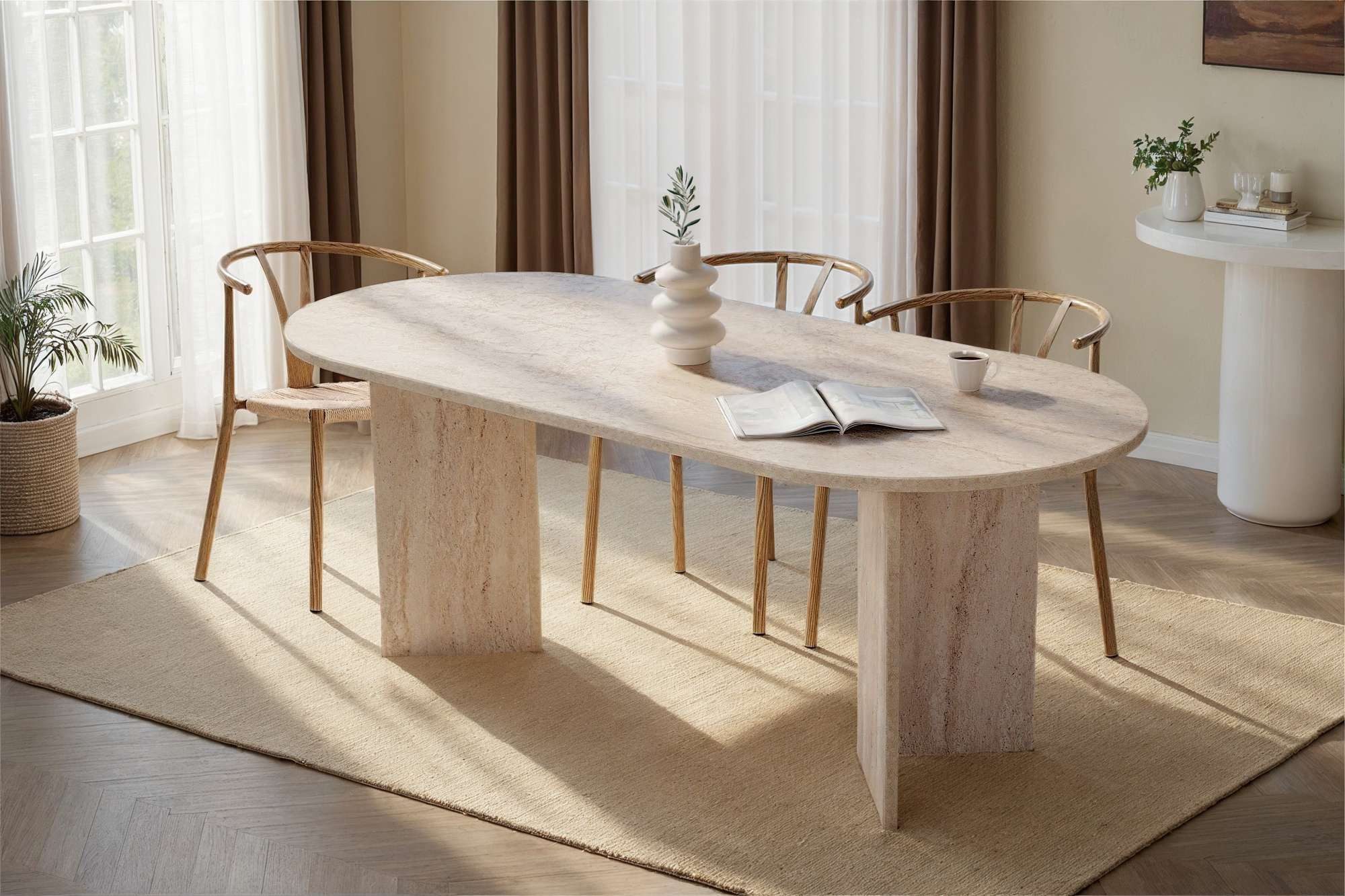 Skye Decor Esstisch »Sabella«, moderner (1-St., Einzeltisch), 200x90 cm, In günstig online kaufen