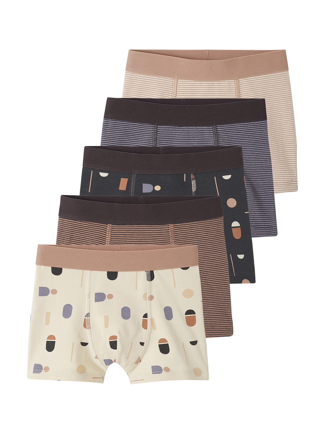 Boxershorts 5er-Pack Jungen Boxershorts mit